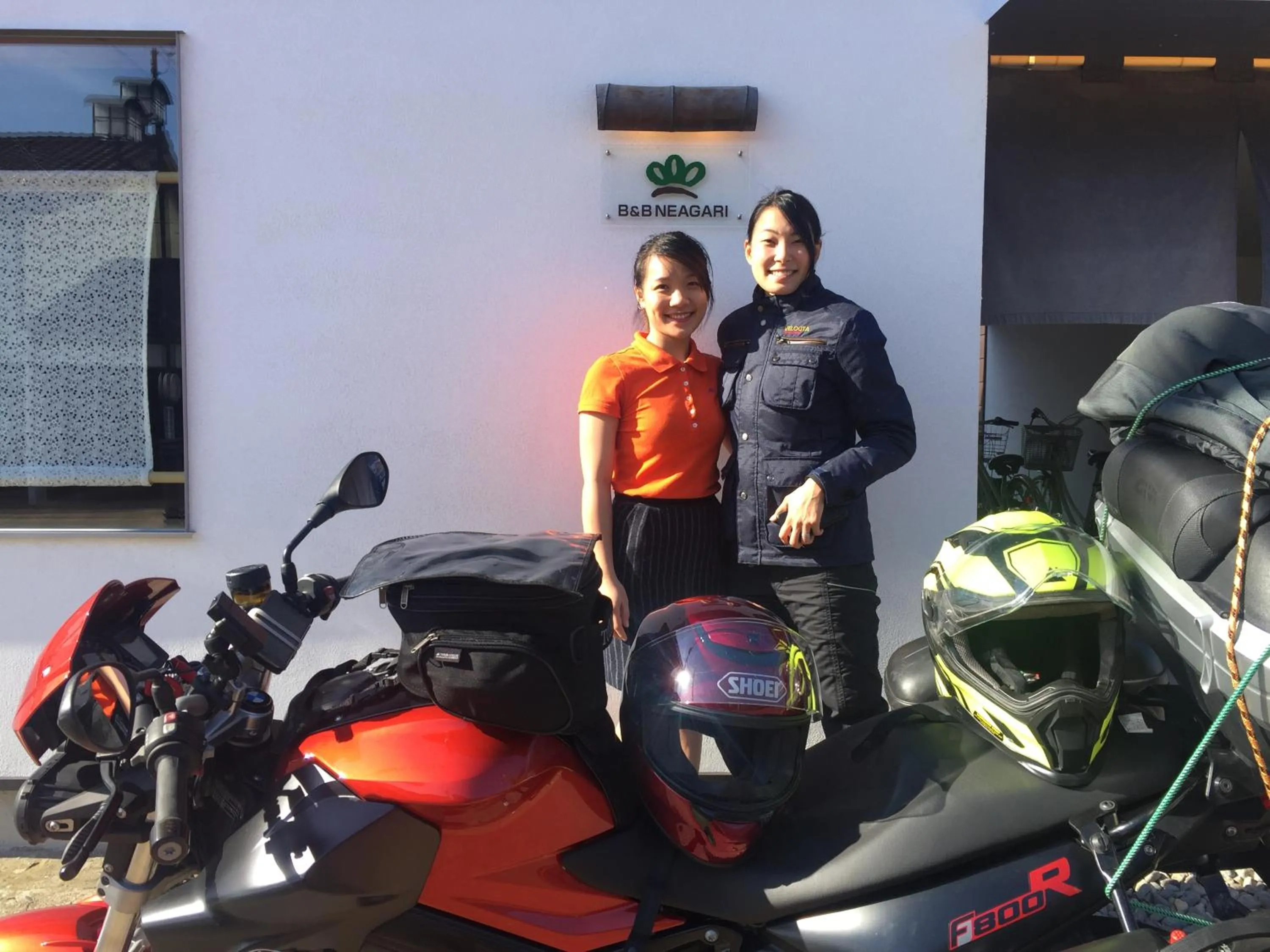 Guests in B&B Neagari