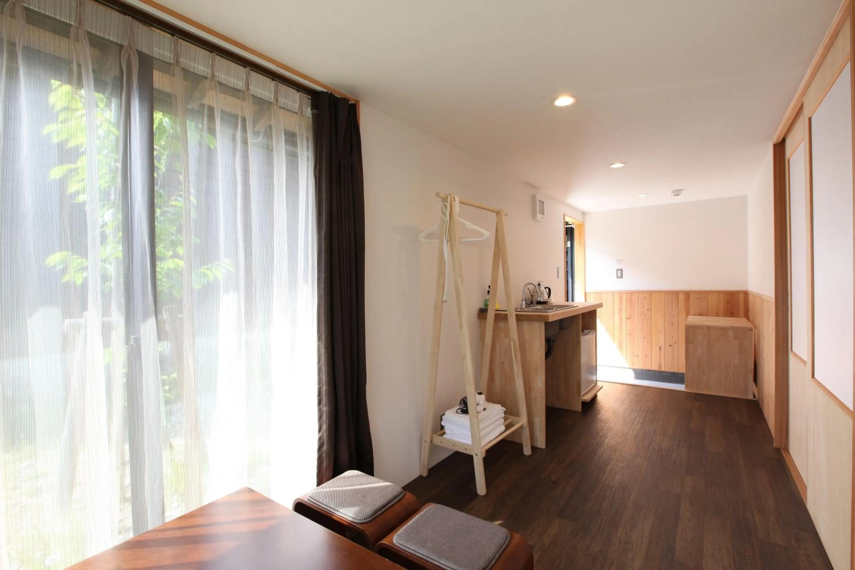 Garden view in B&B Neagari