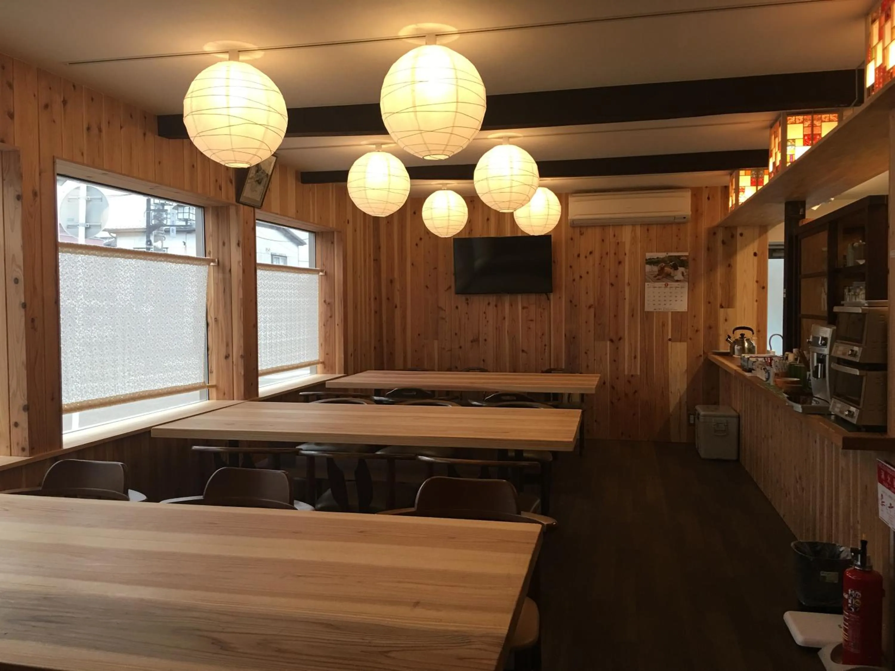 Dining area in B&B Neagari