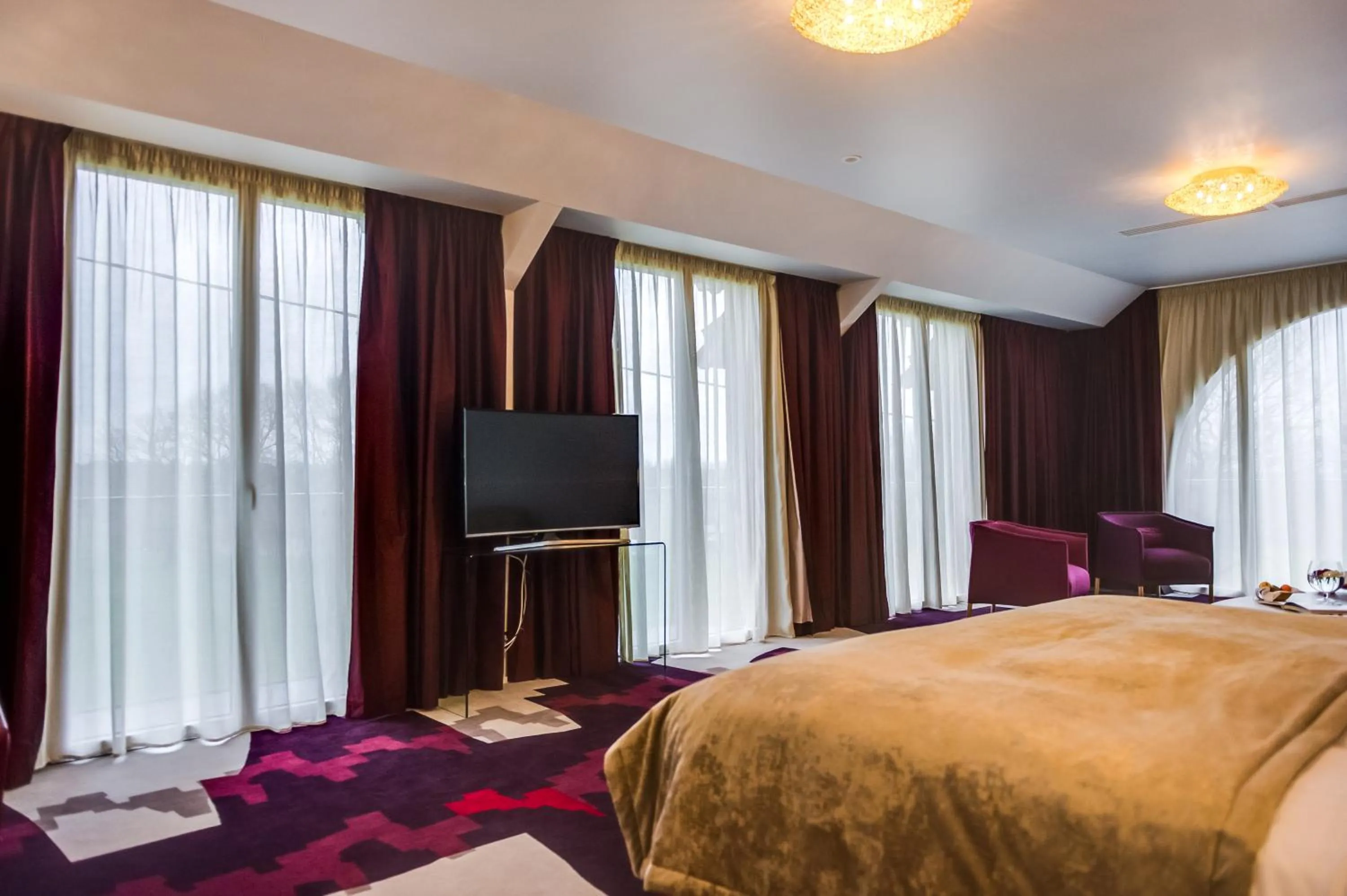 Bedroom, Bed in Domaine de La Ferrière