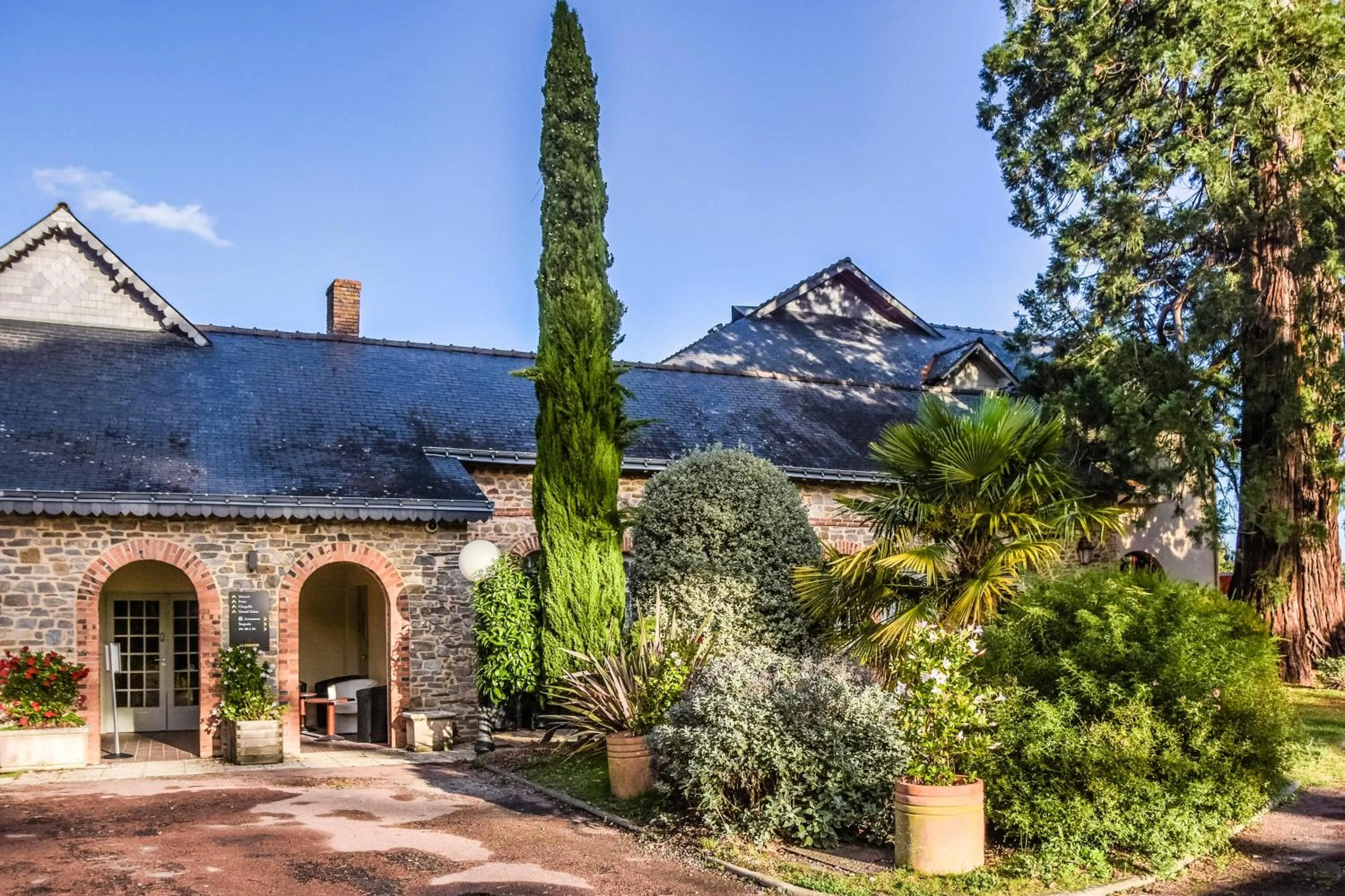 Garden in Domaine de La Ferrière