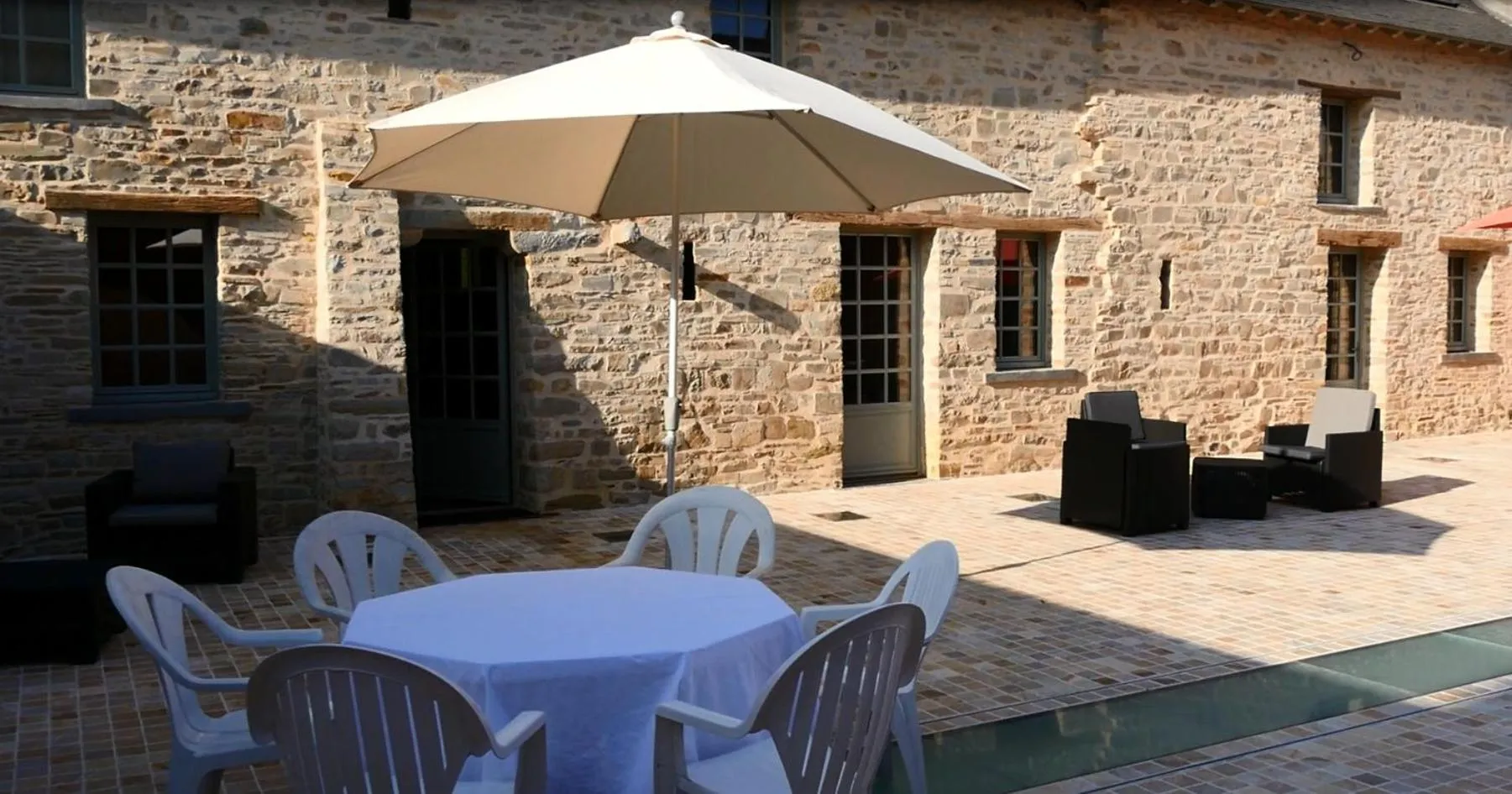 Patio in Domaine de La Ferrière
