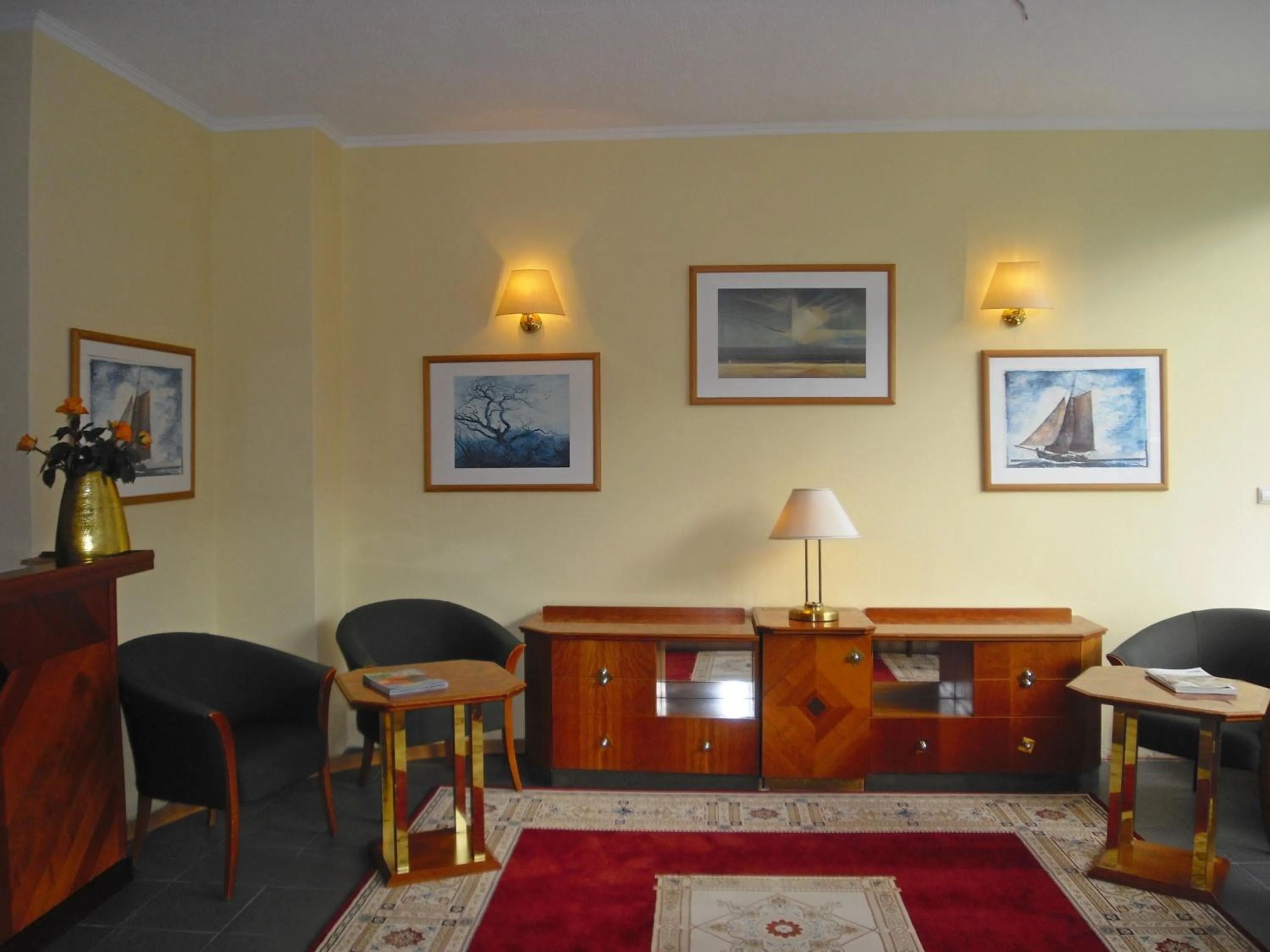 Lobby or reception in Hotel Amadeus Central