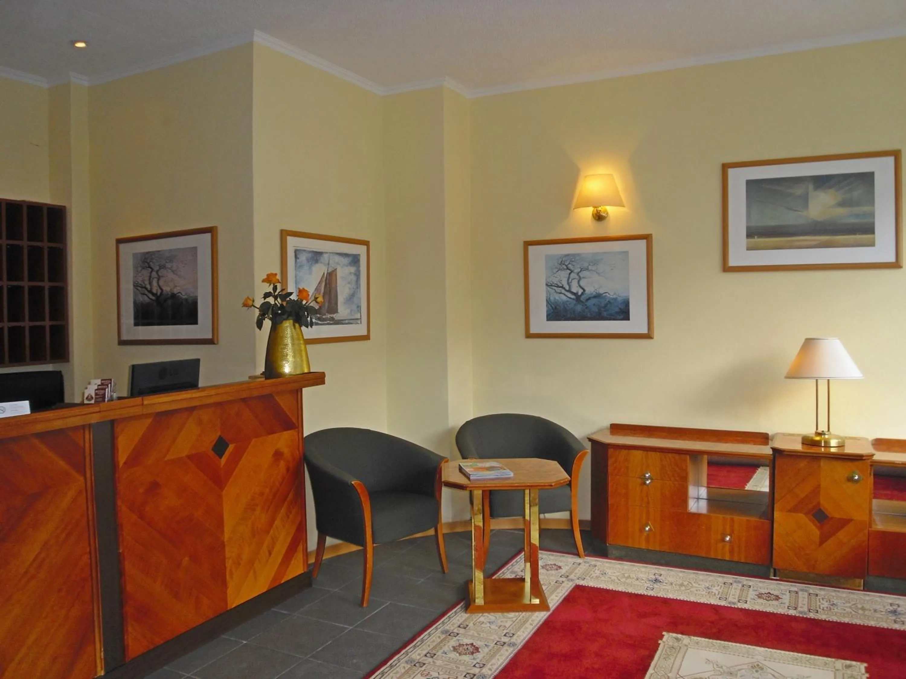 Lobby or reception in Hotel Amadeus Central