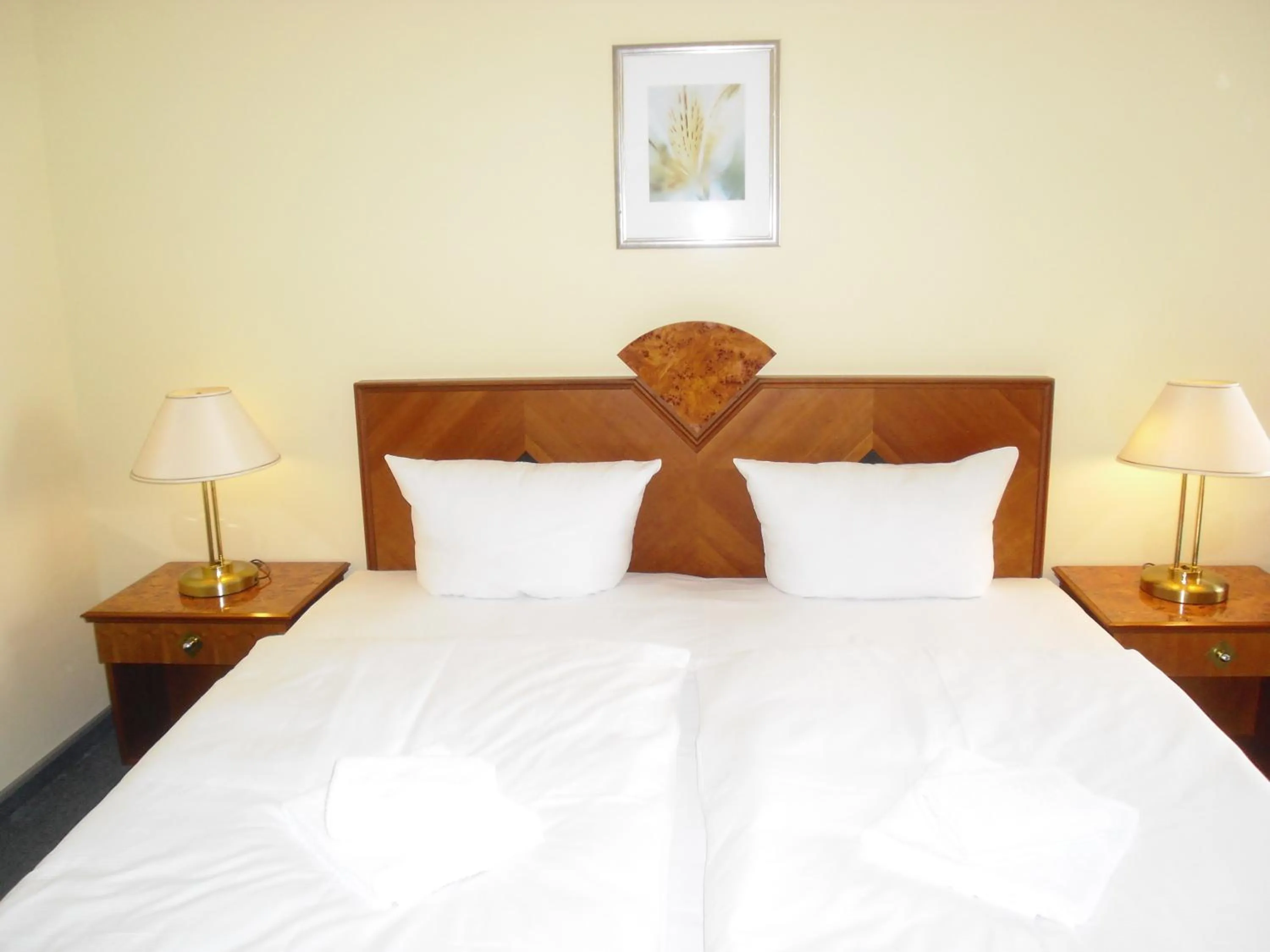 Bed in Hotel Amadeus Central