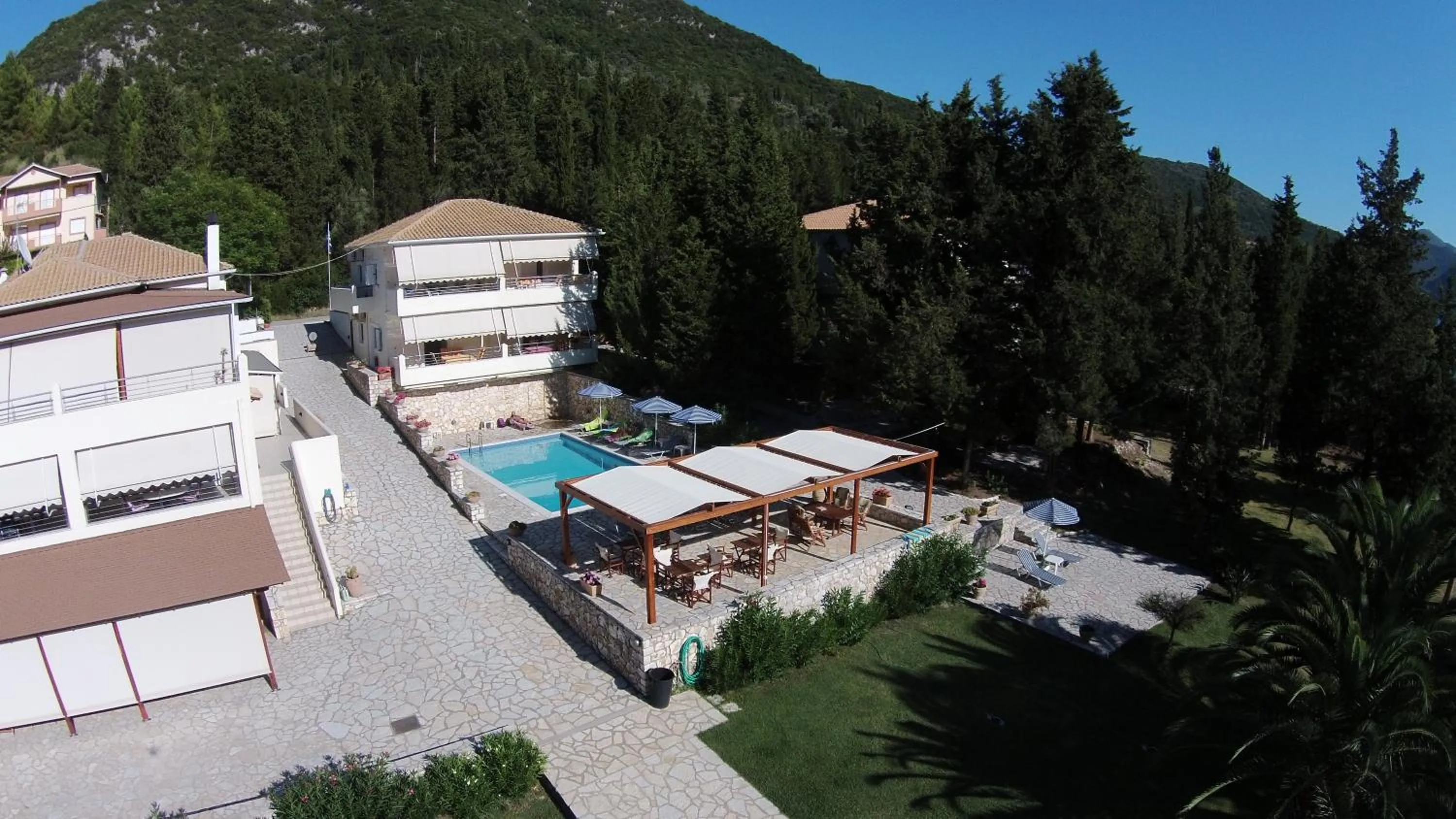 Bird's eye view in Geni Garden Apartments