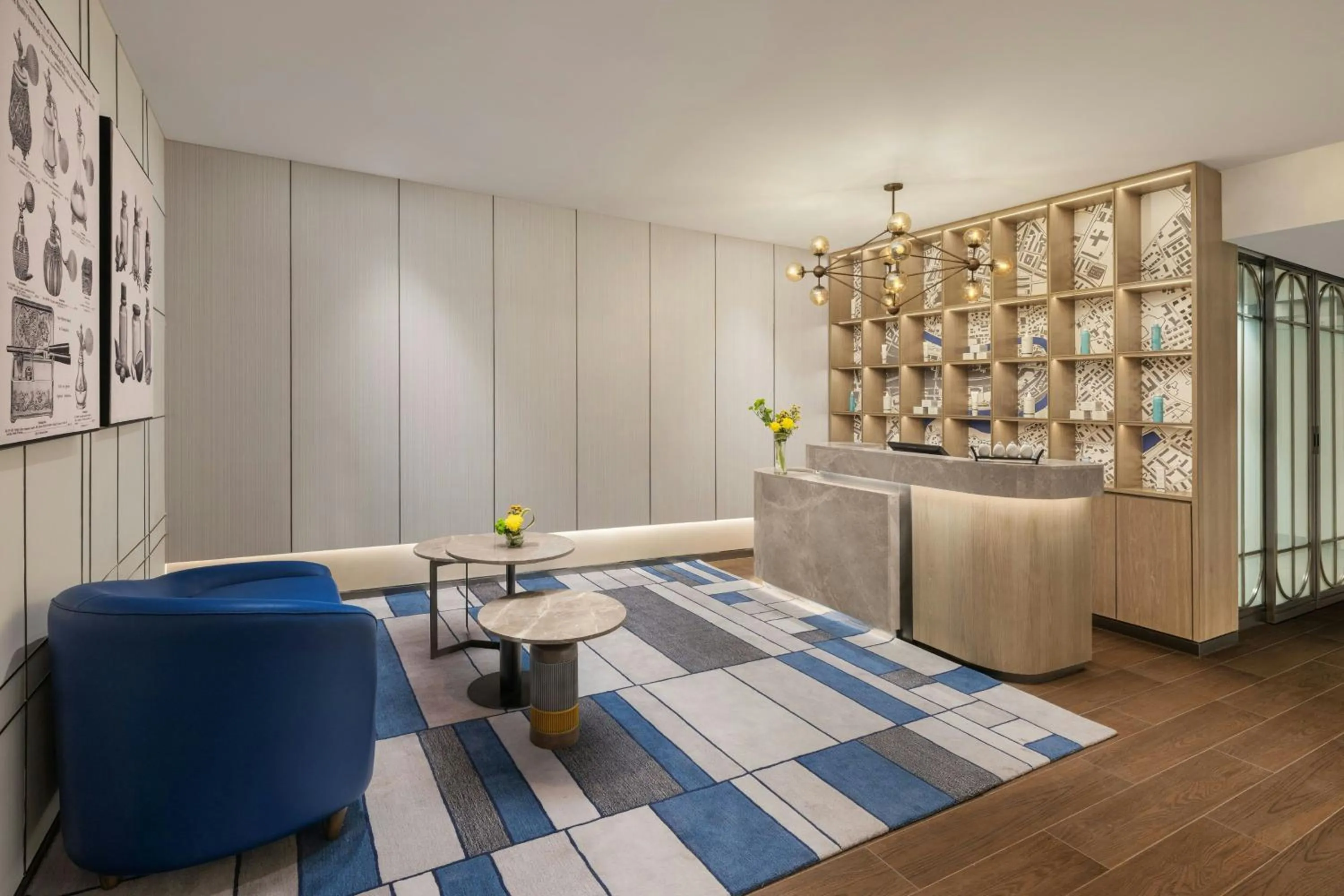 Lobby or reception in Le Meridien Ahmedabad