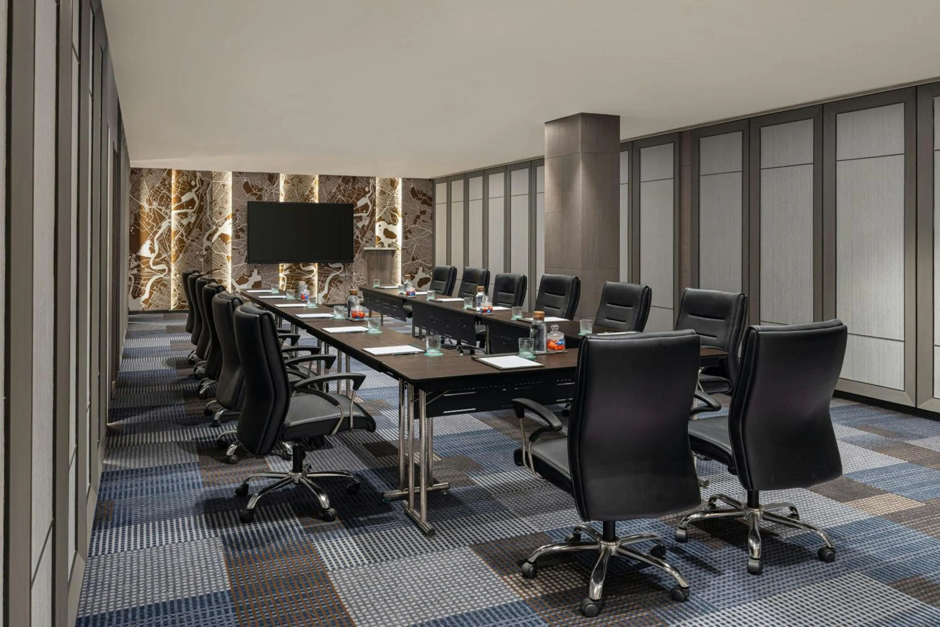 Meeting/conference room in Le Meridien Ahmedabad