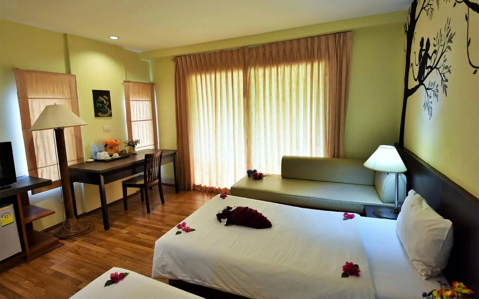 Bathroom, Bed in Phi Phi Arboreal Resort