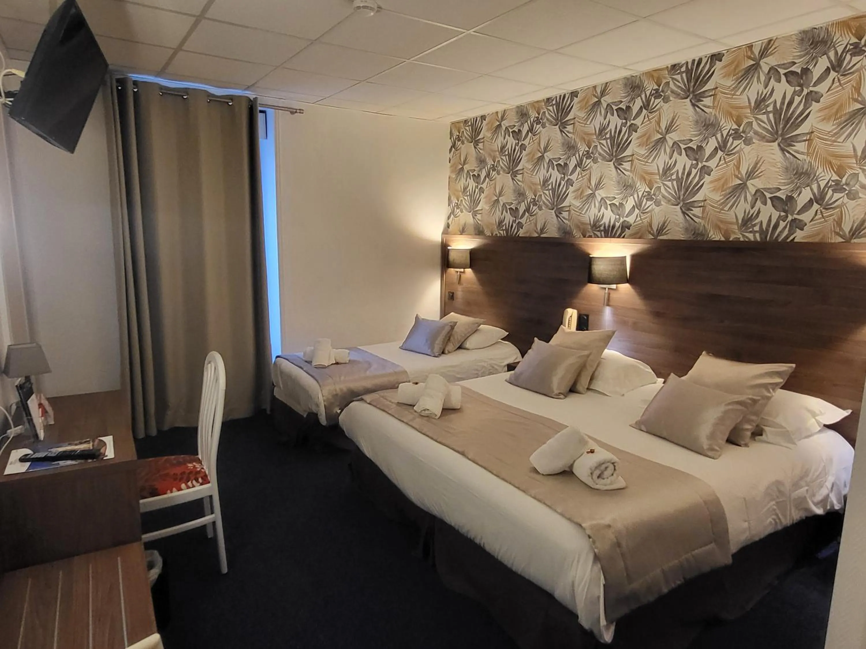 Bedroom, Bed in Le Patio De La Dordogne