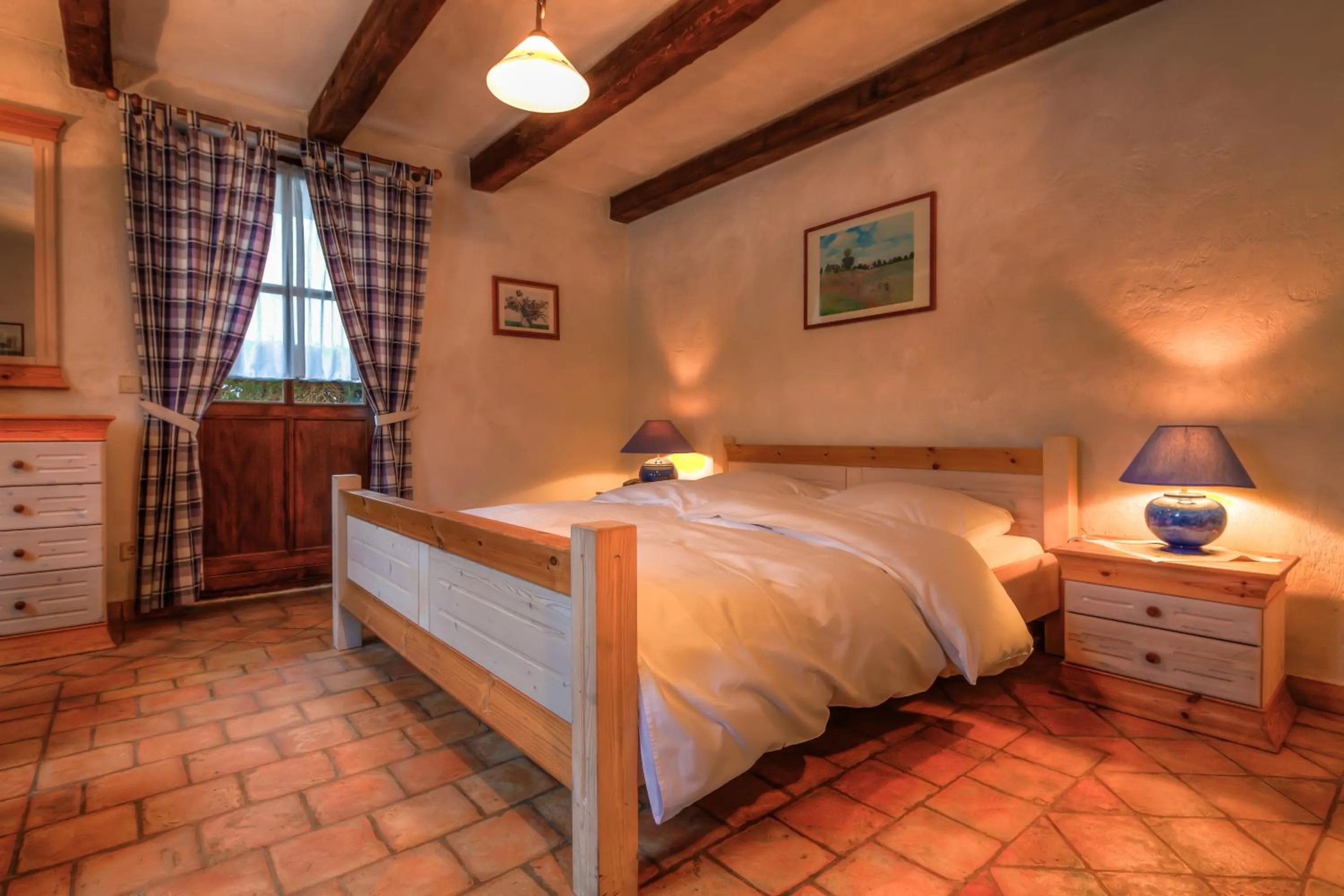 Bed in Landhaus Diedert