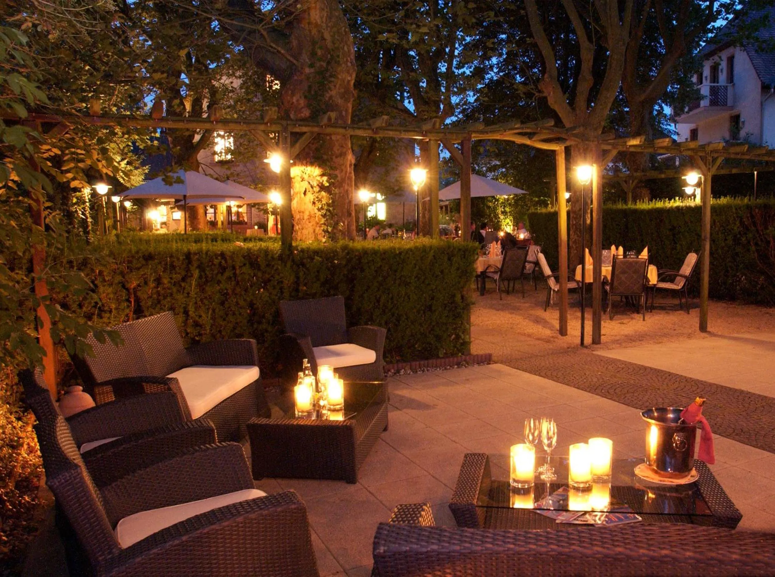 Patio in Landhaus Diedert