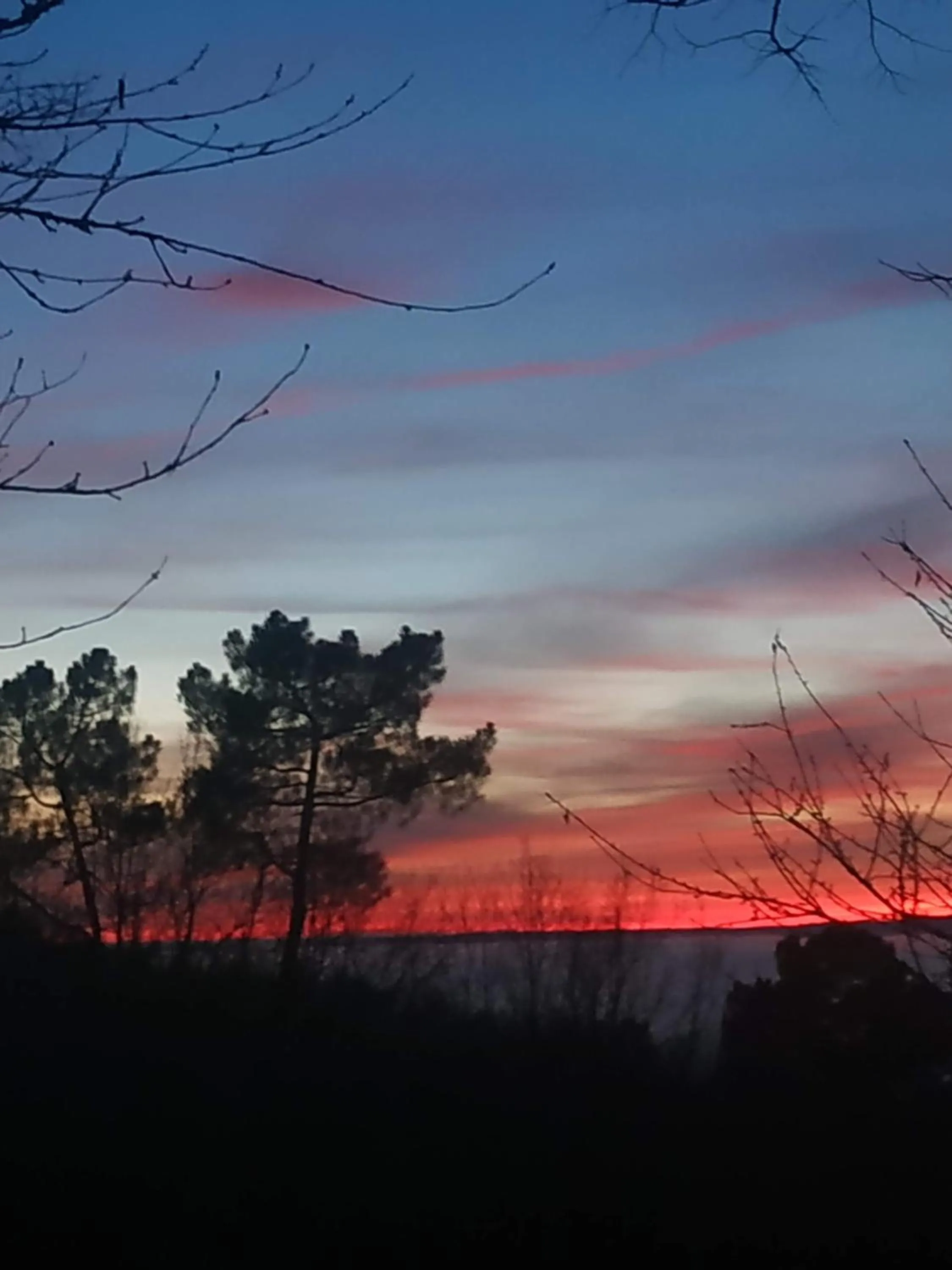 Sunset in Chambre Lascaux aux Meulieres a Domme