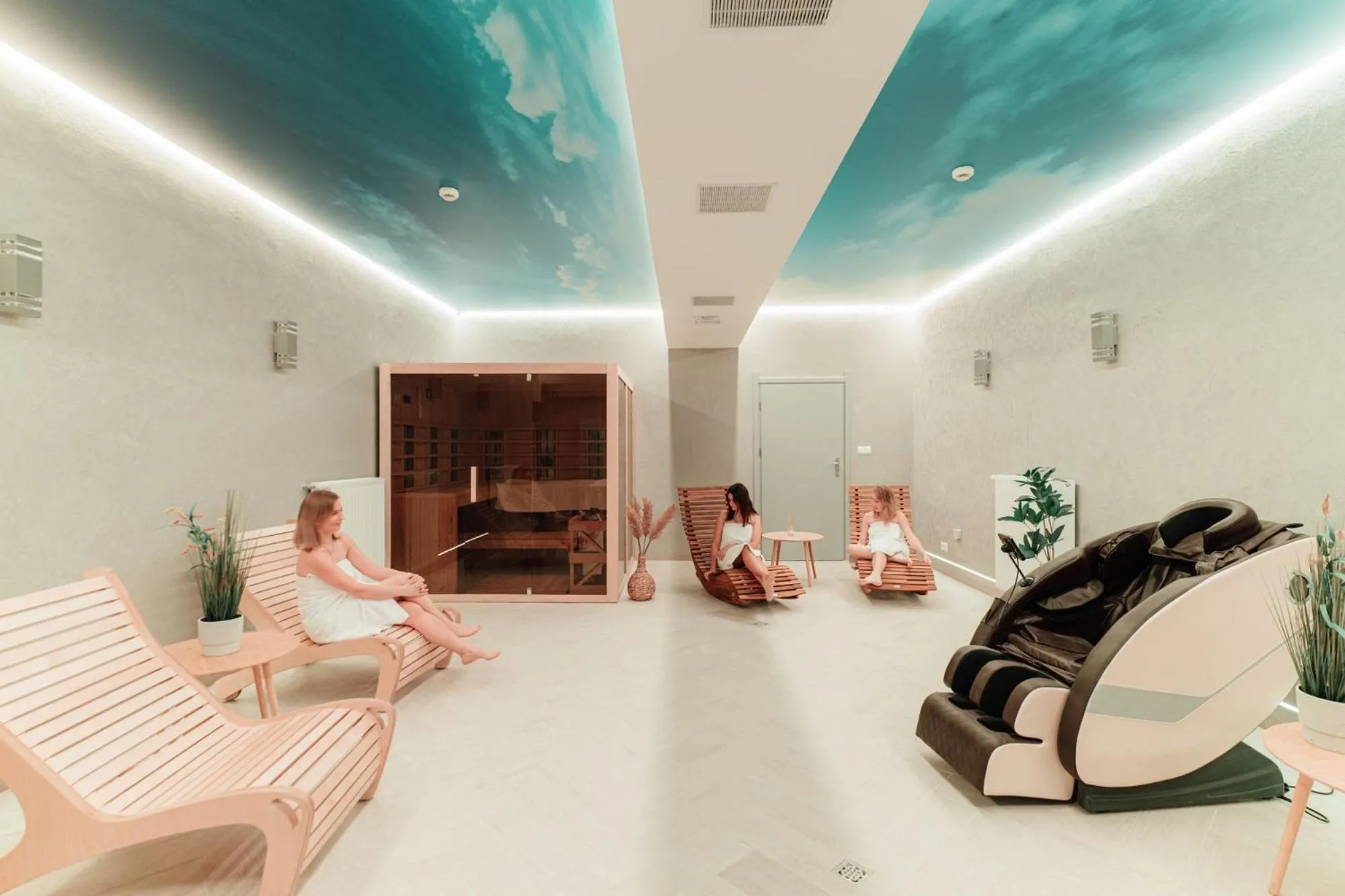 Sauna in Hotel Logos