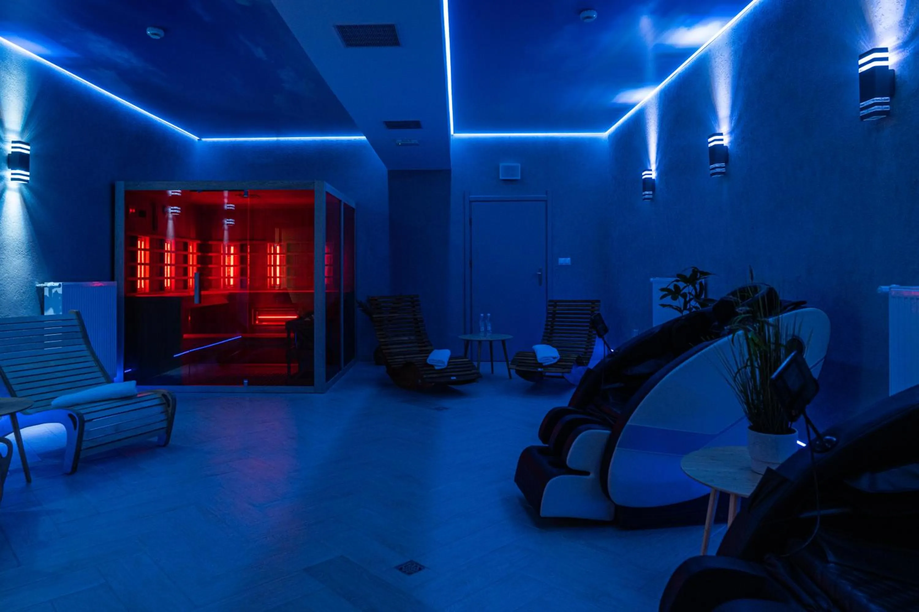 Sauna in Hotel Logos