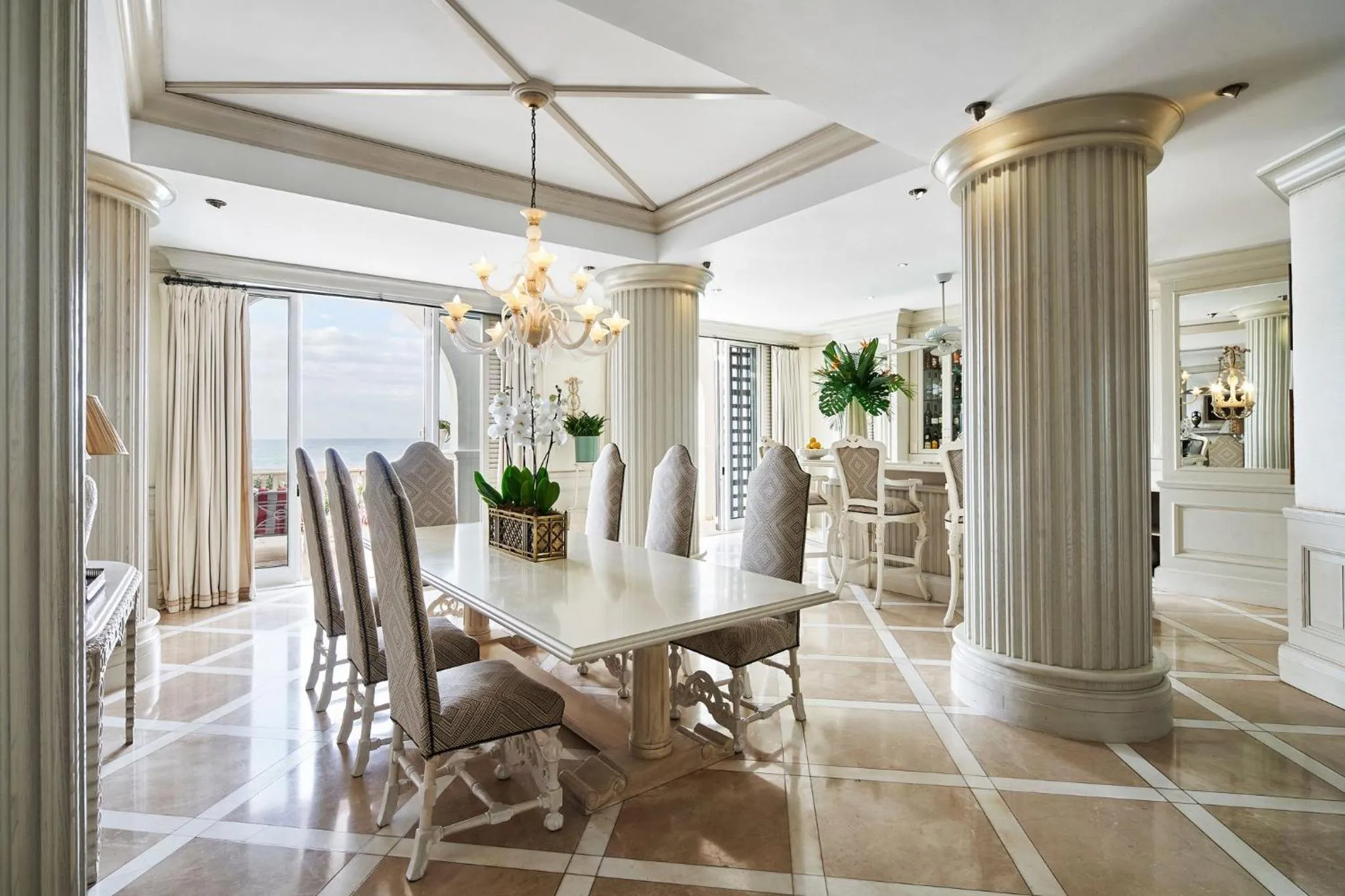 Bedroom in The Oyster Box