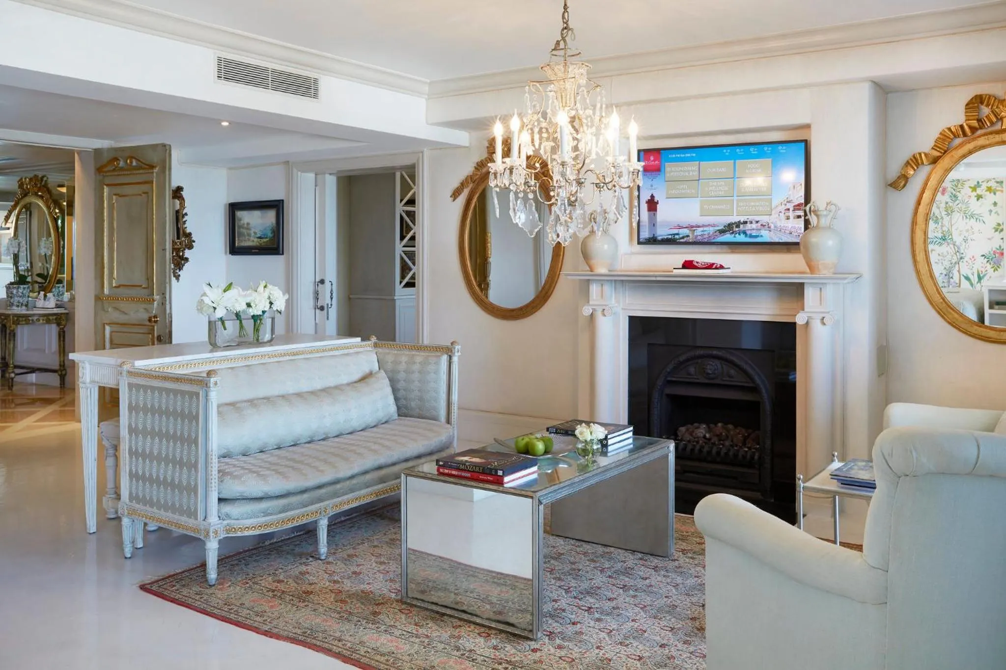 Bedroom in The Oyster Box