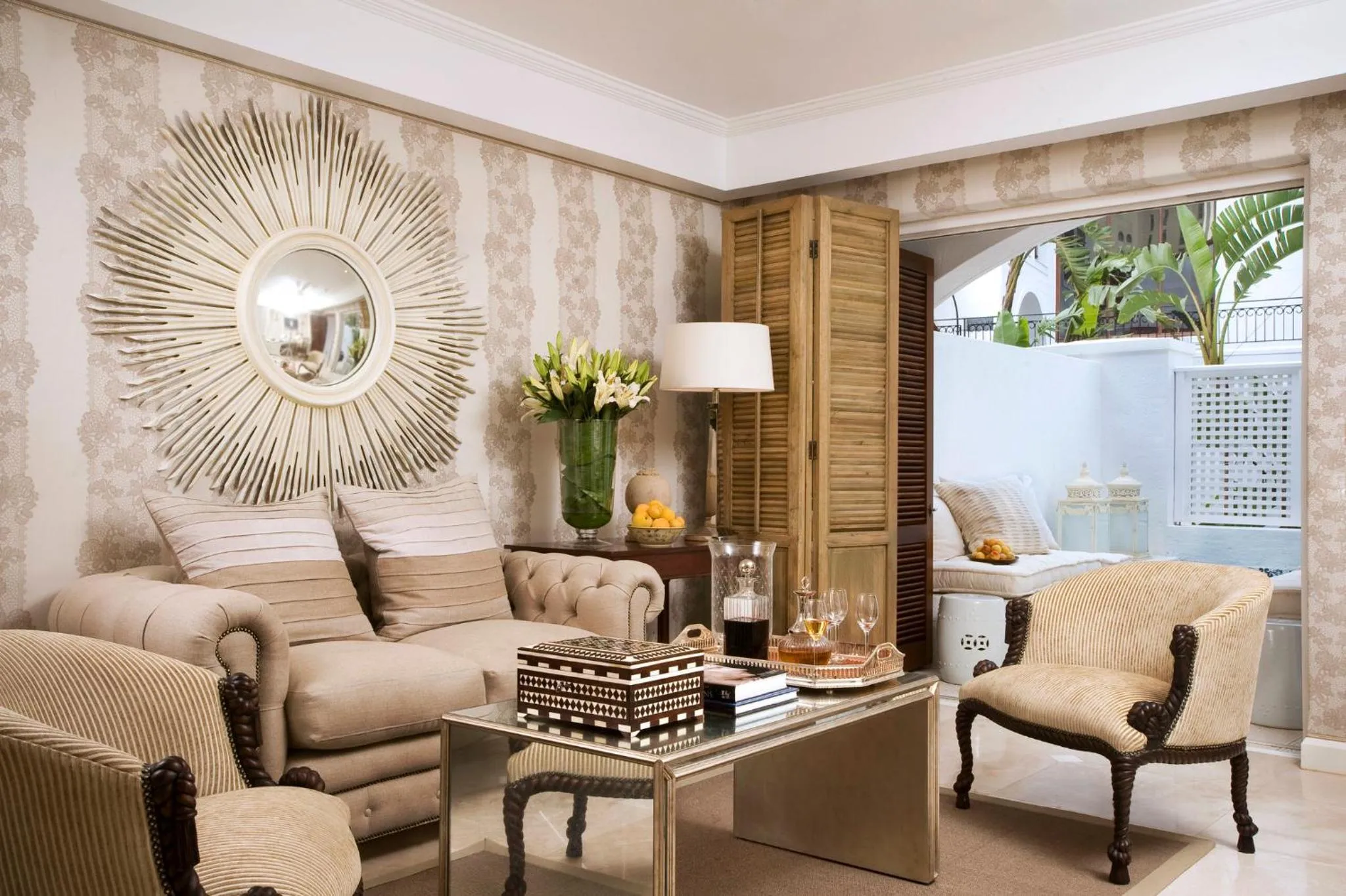 Bedroom in The Oyster Box