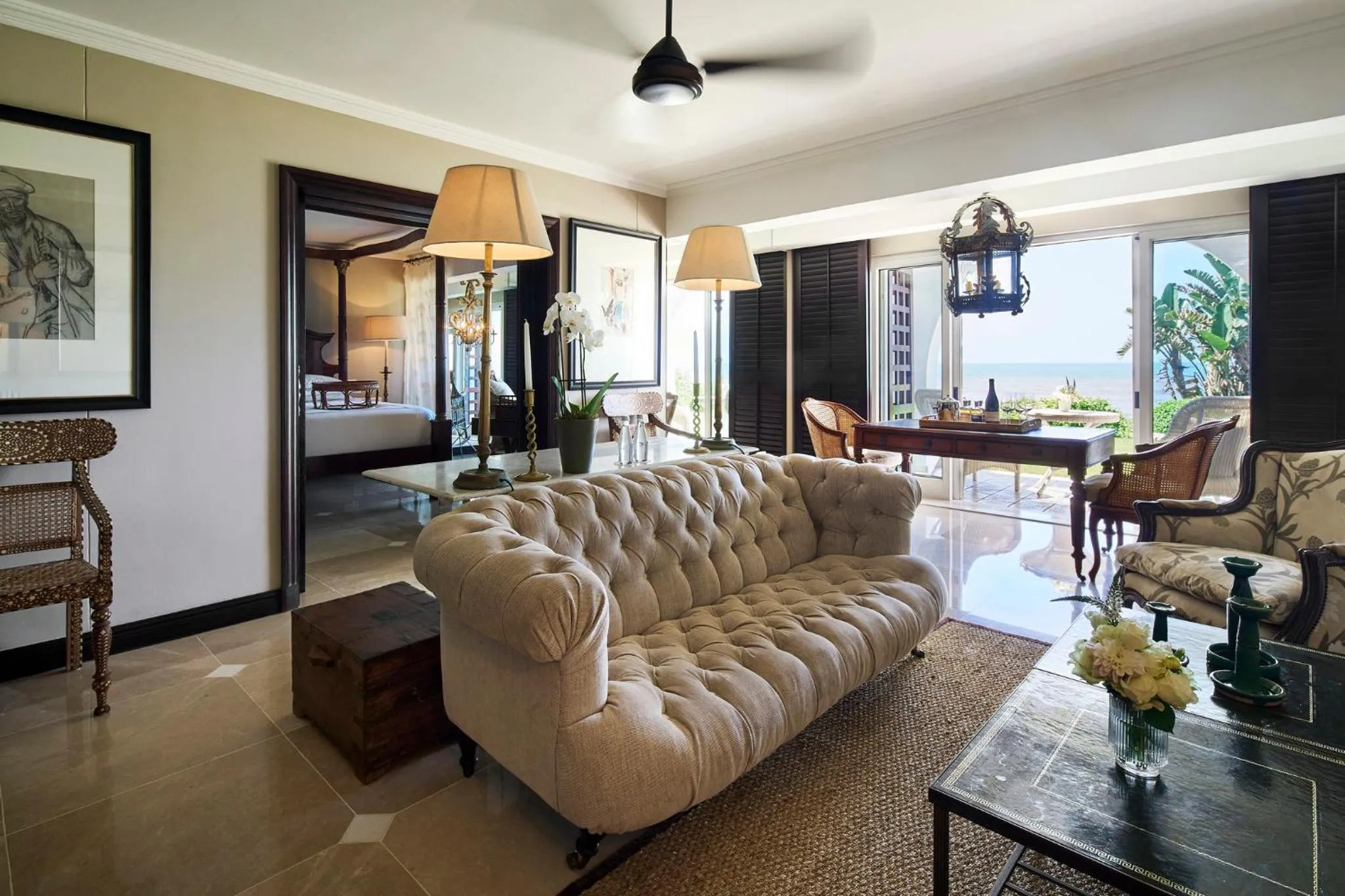 Bedroom in The Oyster Box