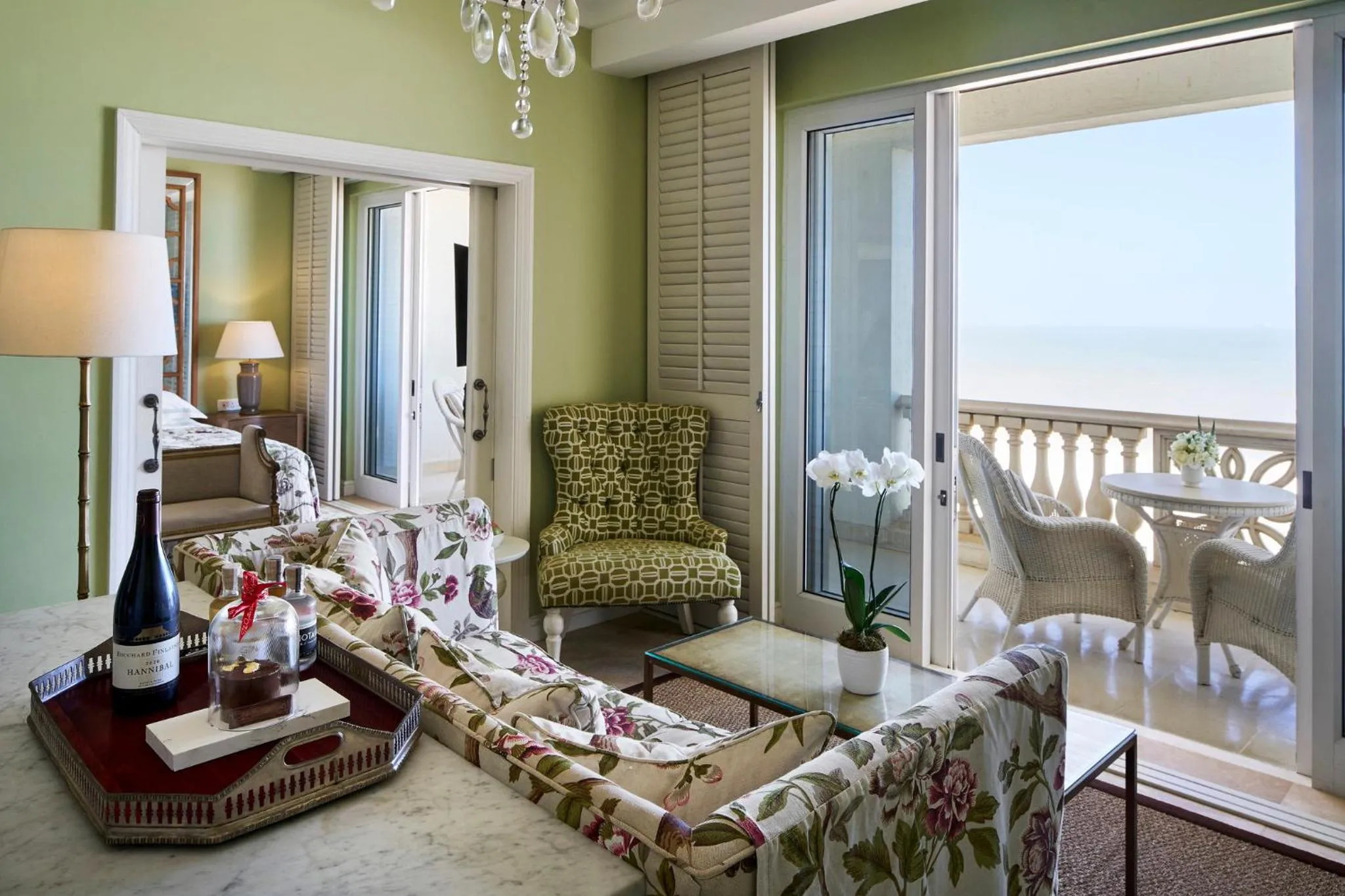 Bedroom in The Oyster Box