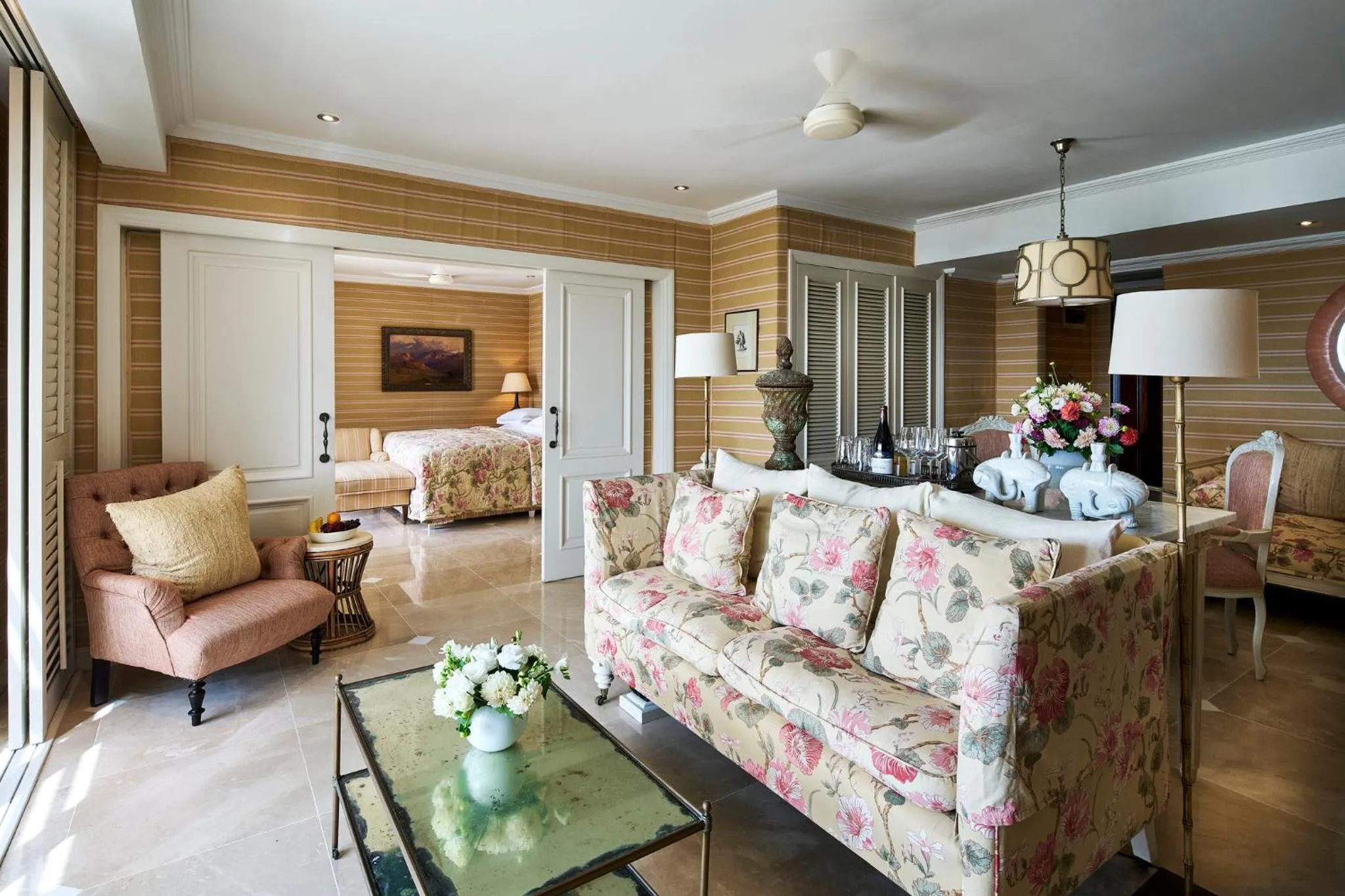 Bedroom in The Oyster Box