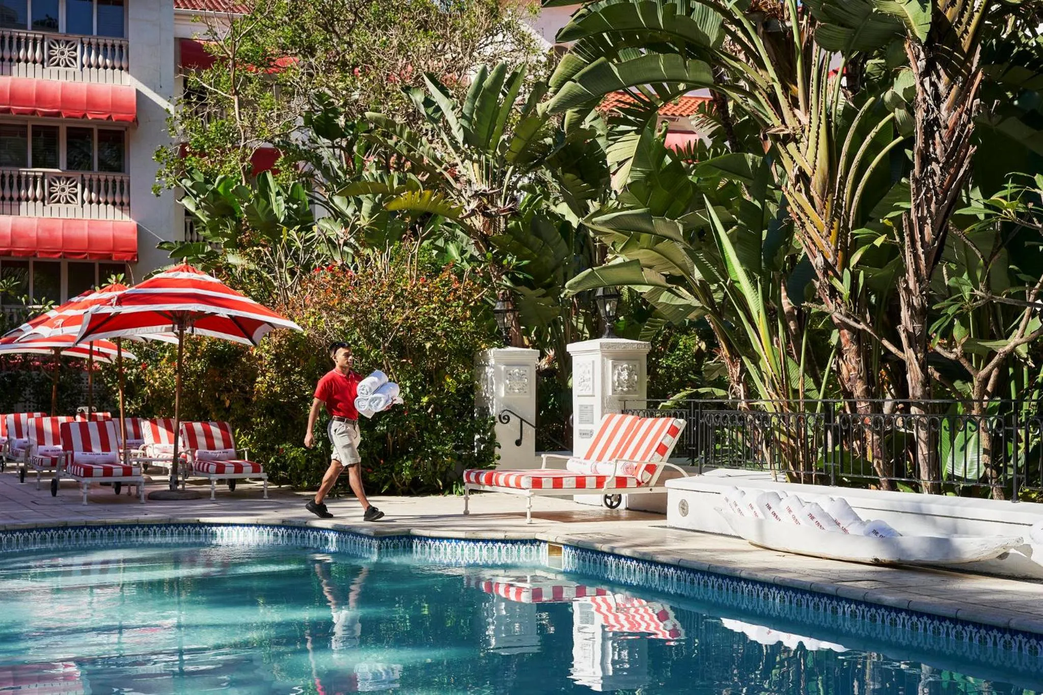 Swimming pool in The Oyster Box
