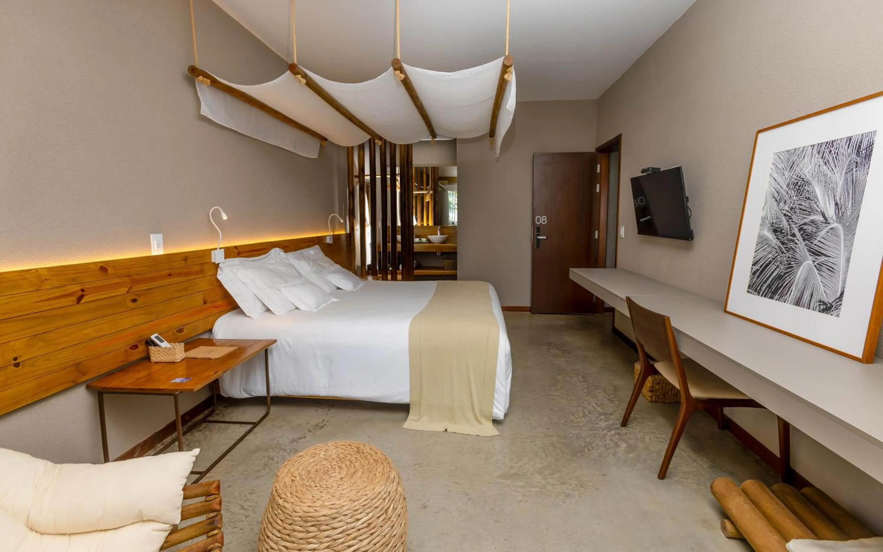 Bed in Flor de Lis Exclusive Hotel