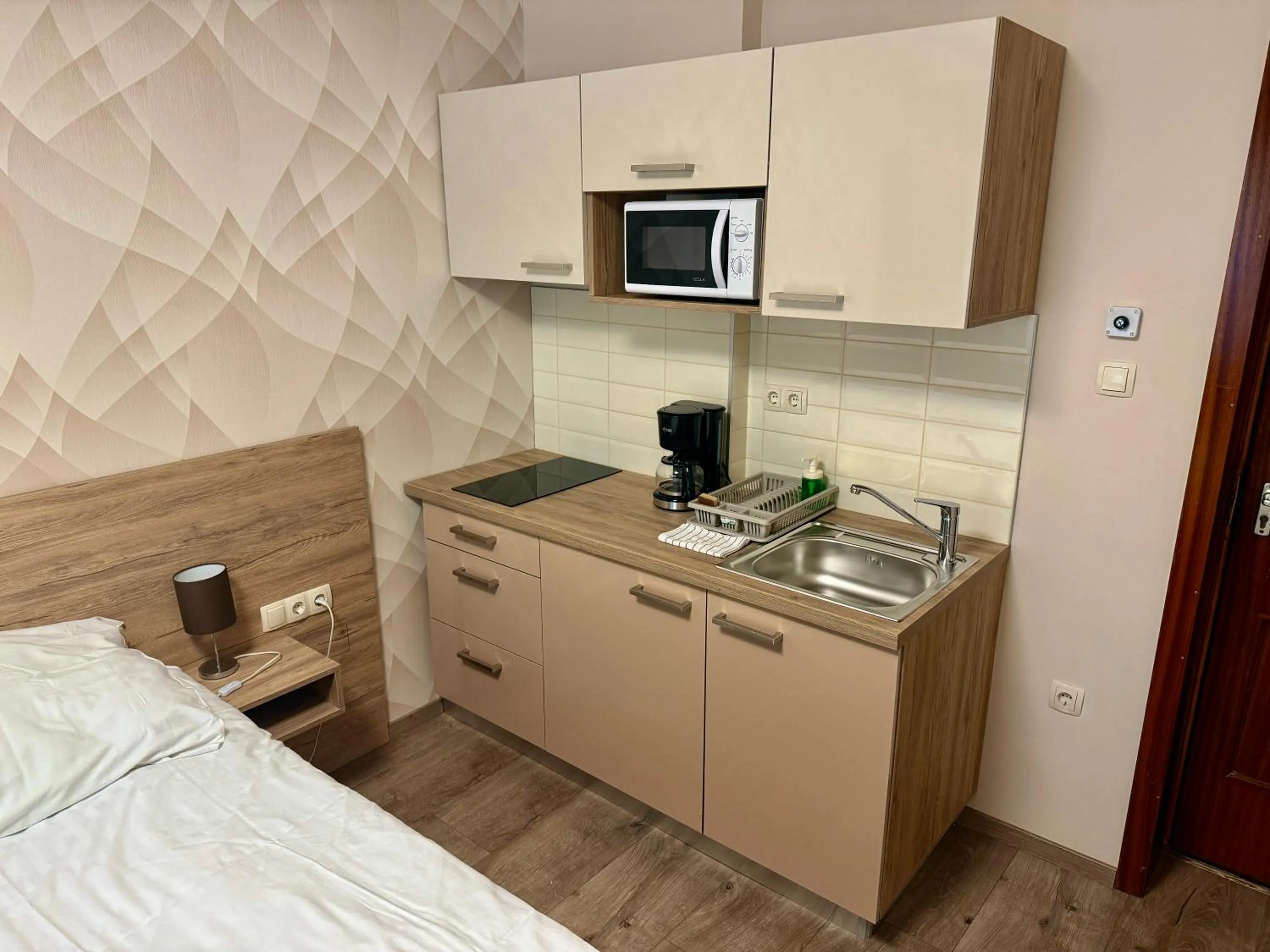 kitchen, Bed in See Vendégház - Siófok