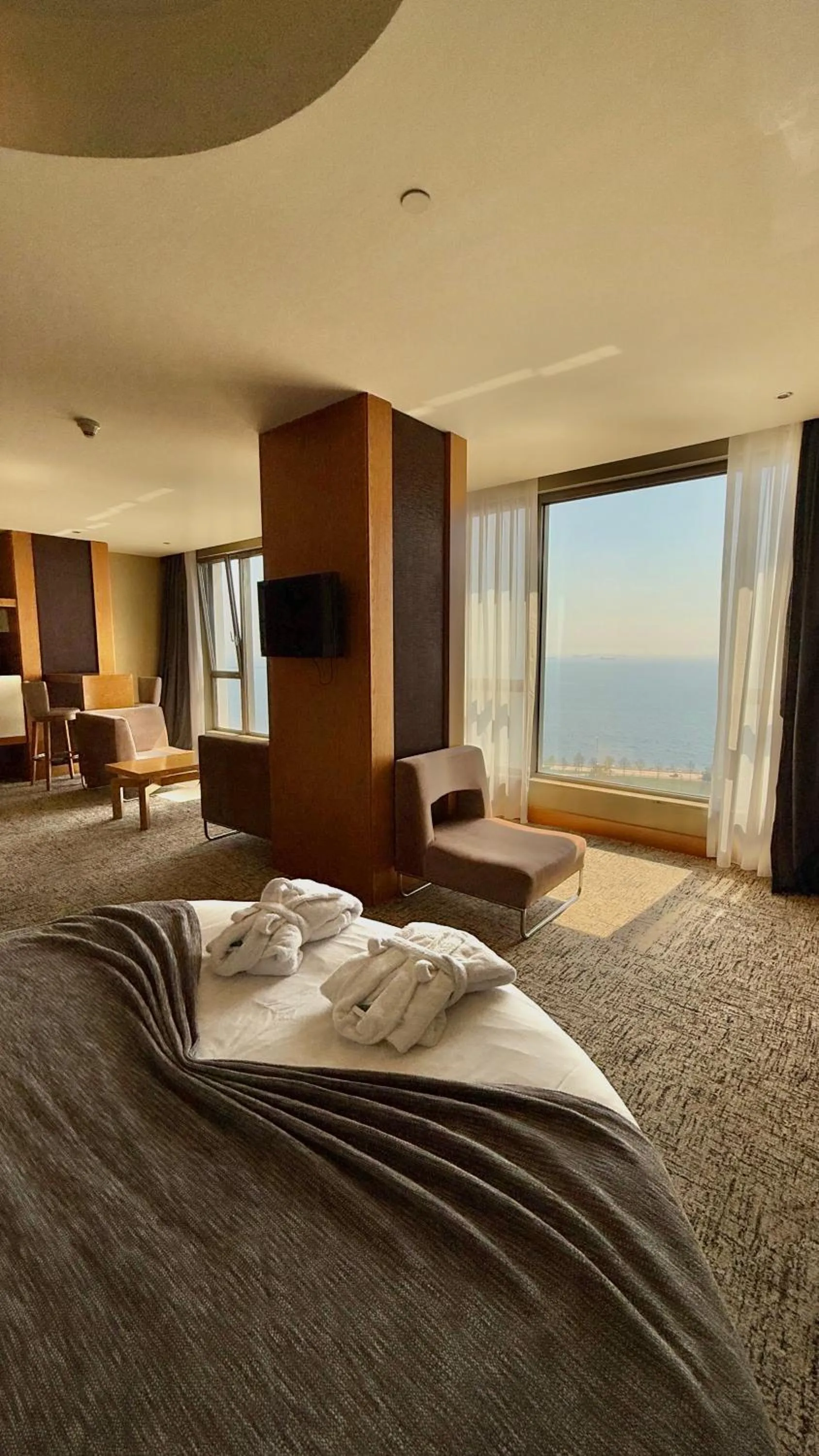 View (from property/room), Bed in The Green Park Pendik