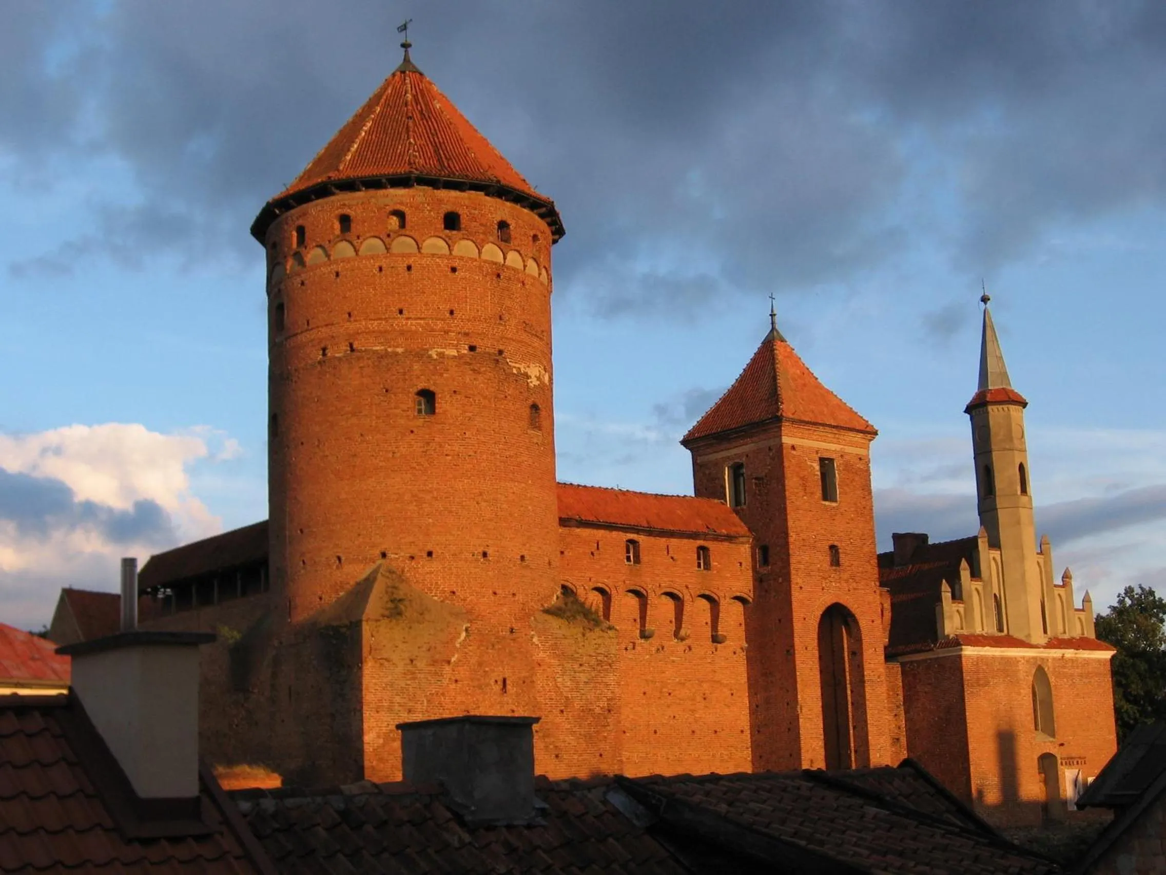 Facade/entrance in Zamek Reszel
