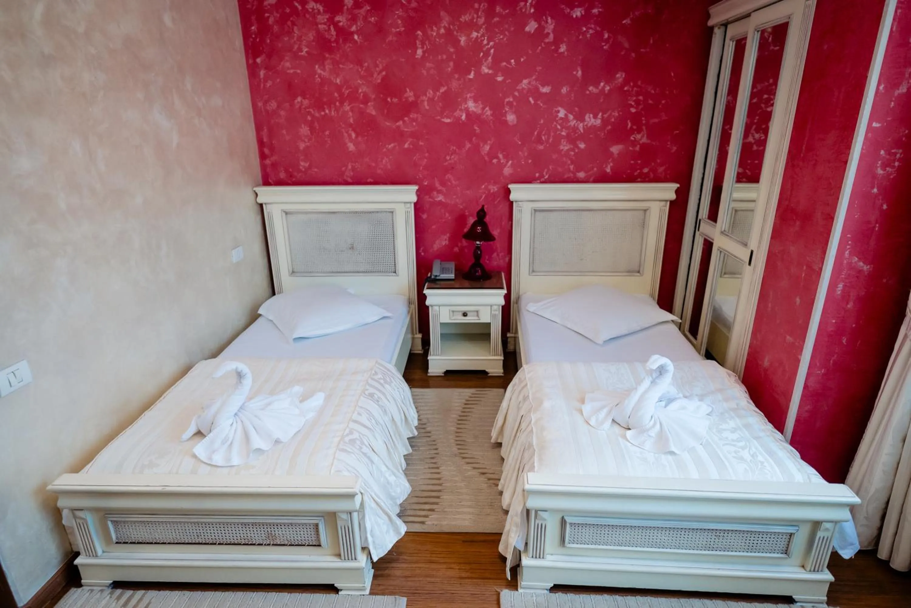 Bed in Acapulco Hotel