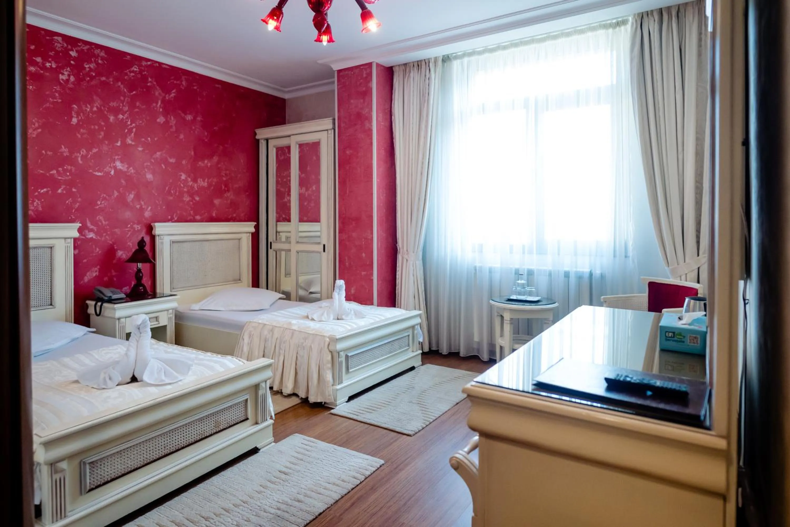 Bed in Acapulco Hotel