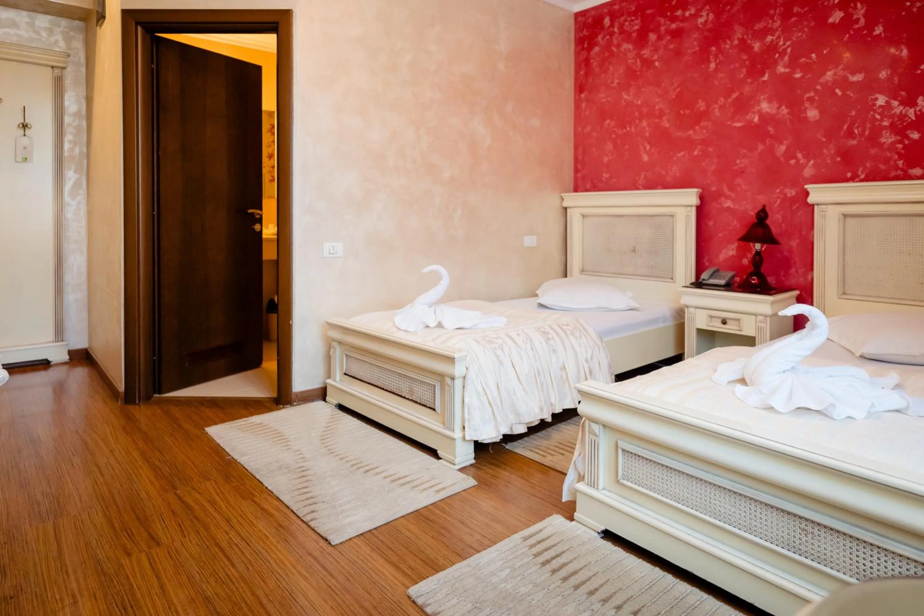 Bed in Acapulco Hotel