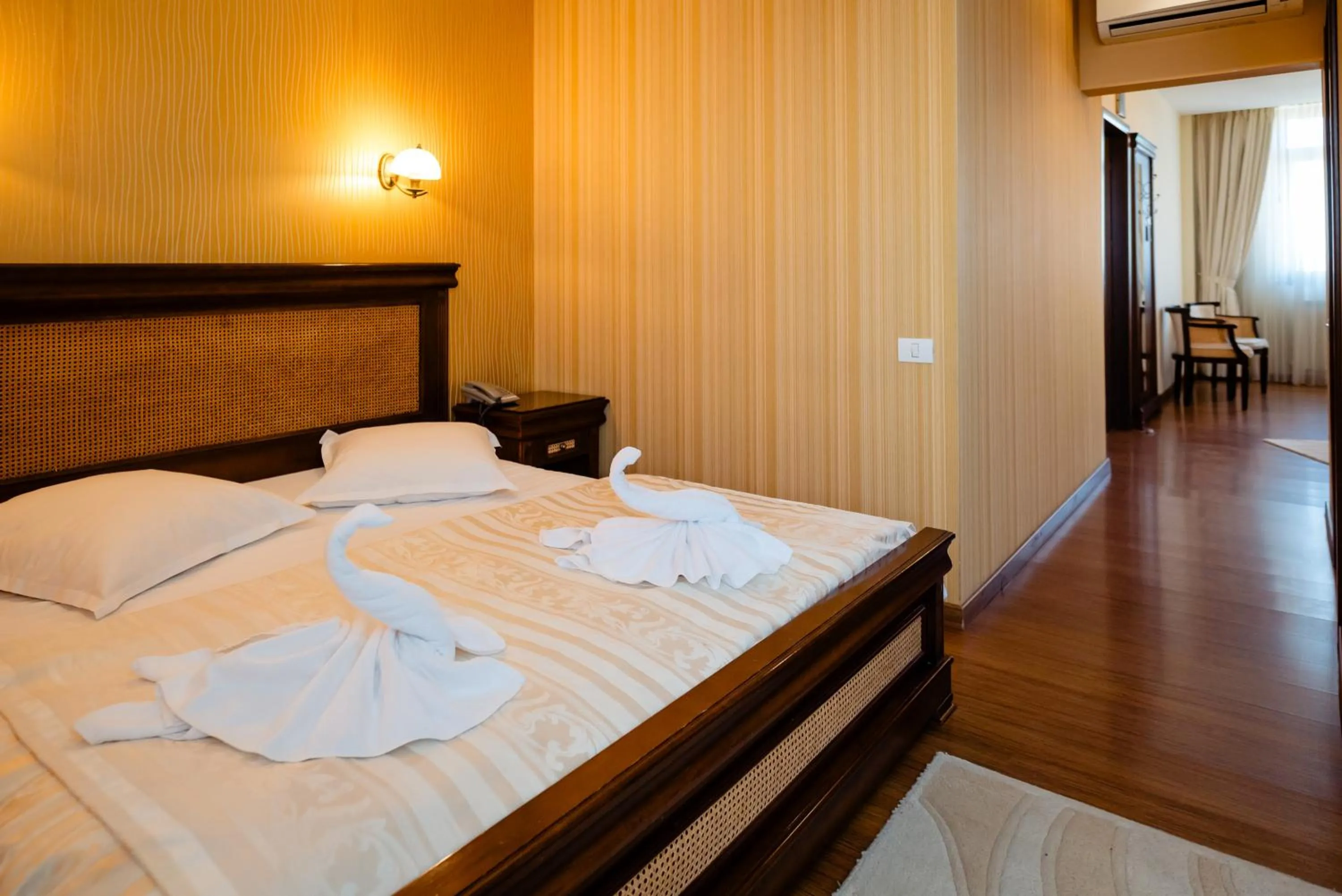 Bed in Acapulco Hotel