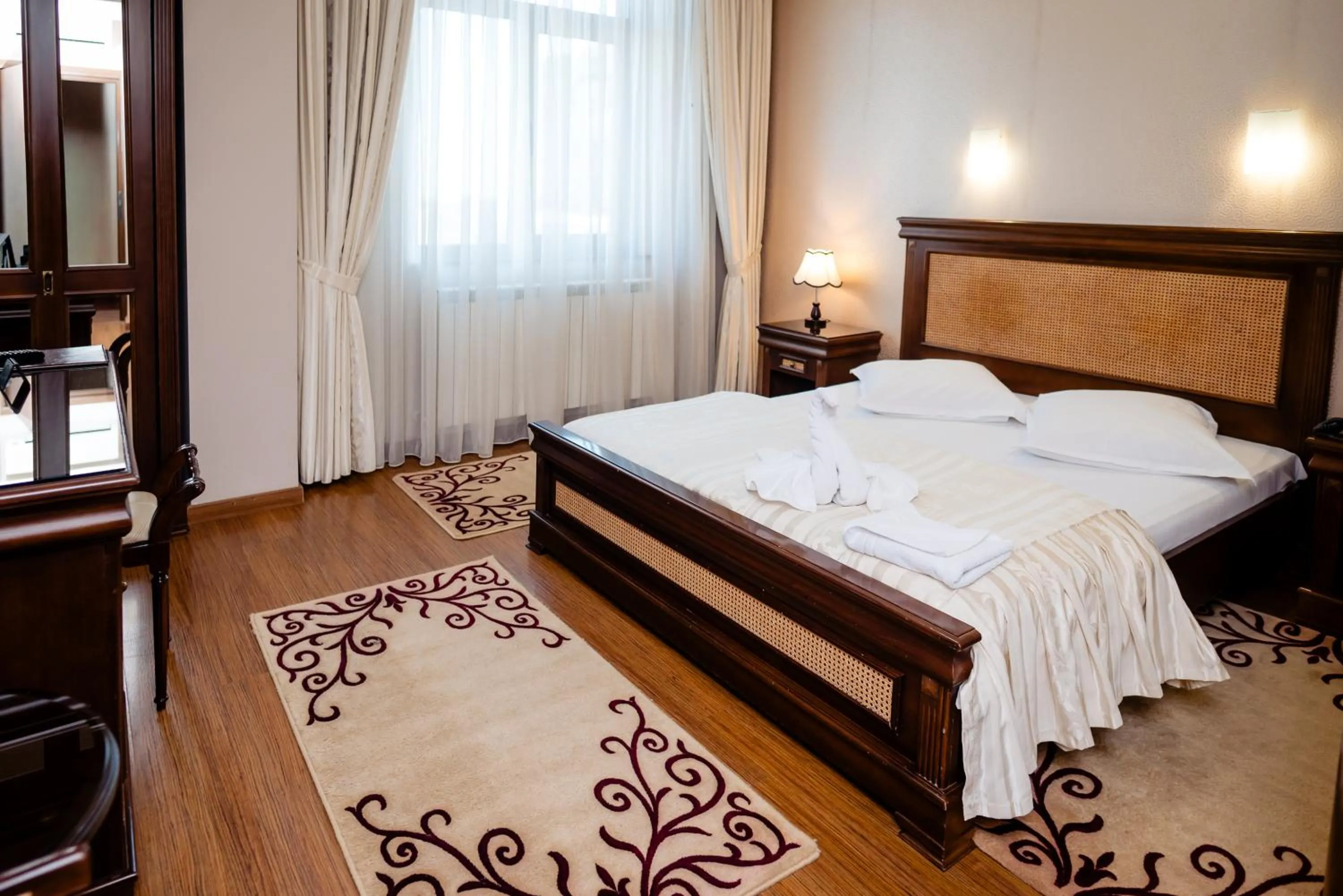 Bed in Acapulco Hotel