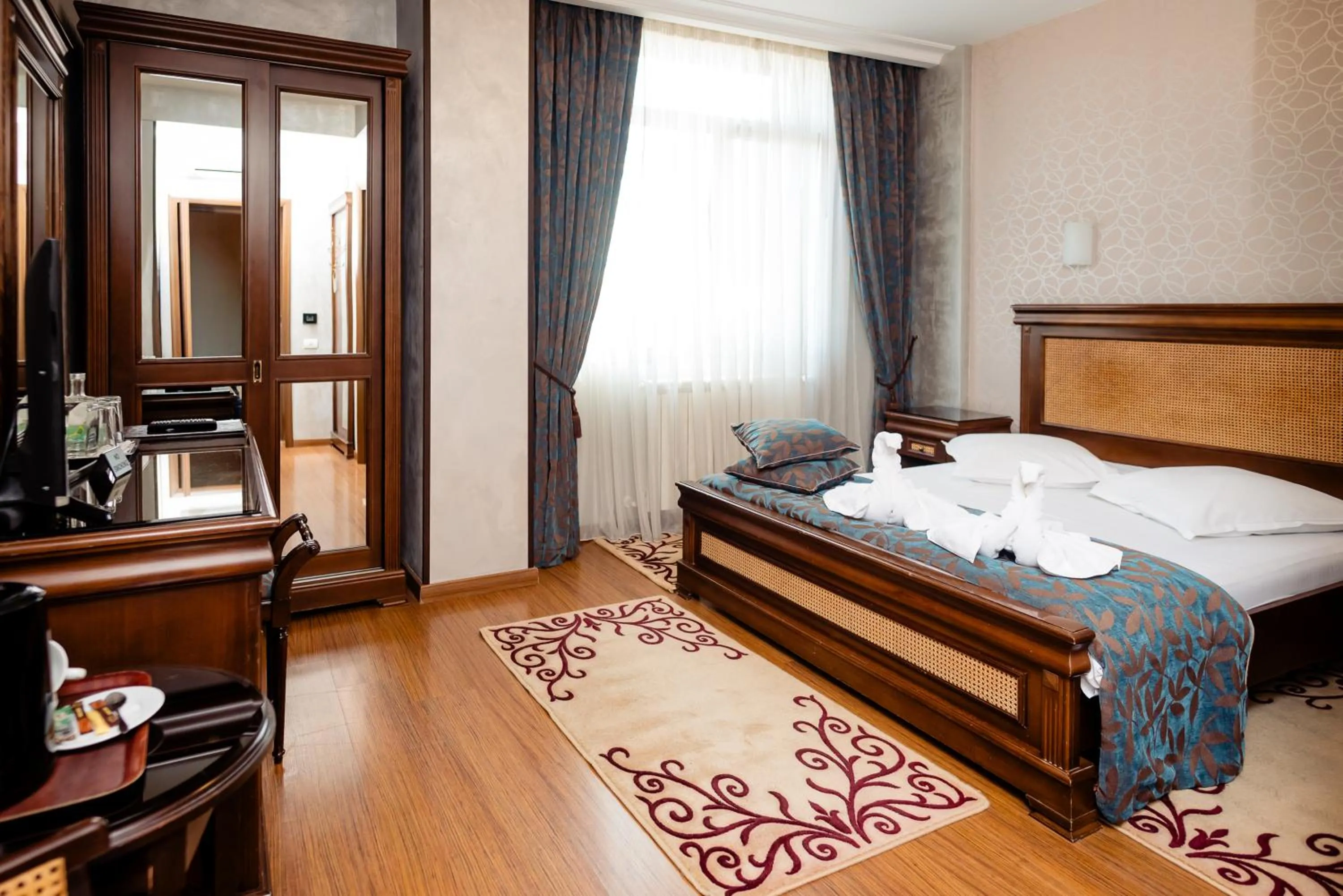 Bed in Acapulco Hotel