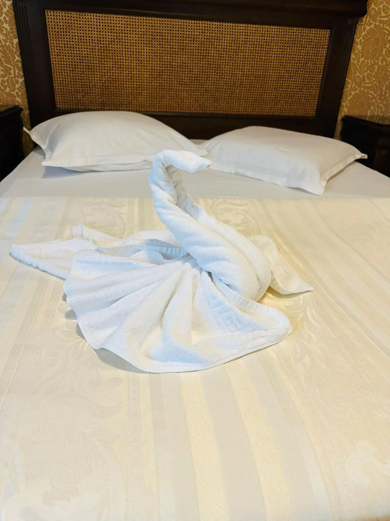 Bed in Acapulco Hotel