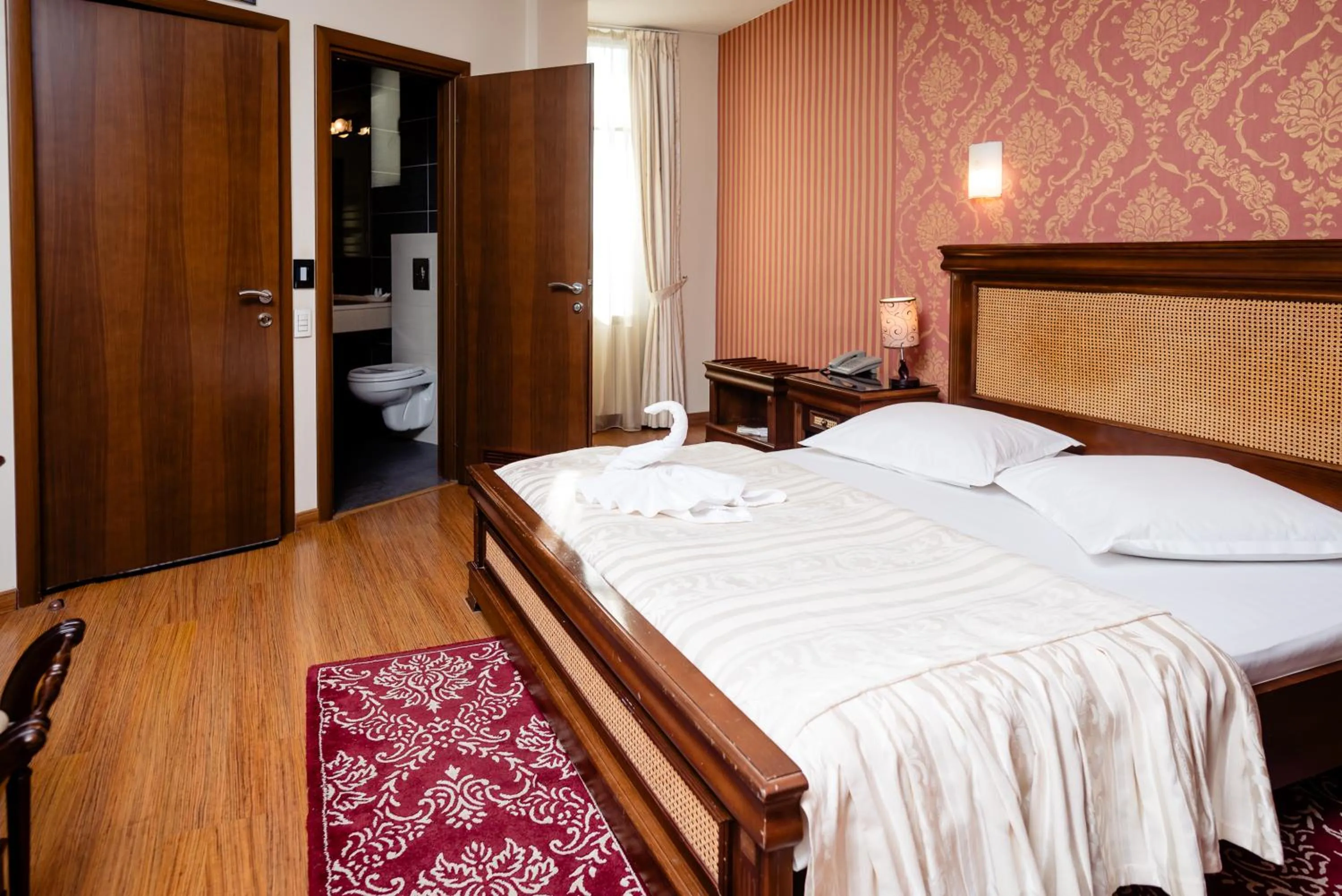 Bed in Acapulco Hotel