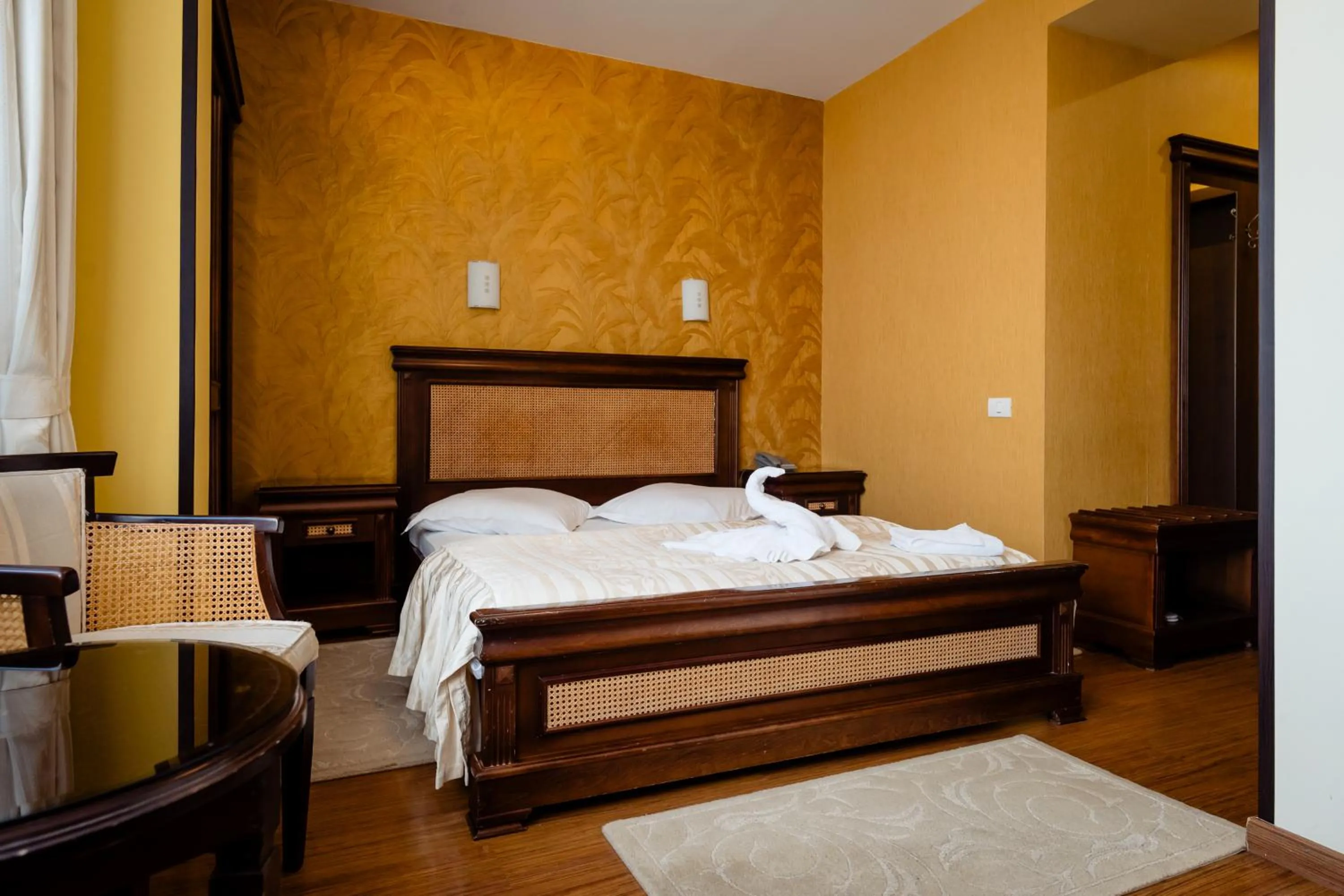 Bed in Acapulco Hotel