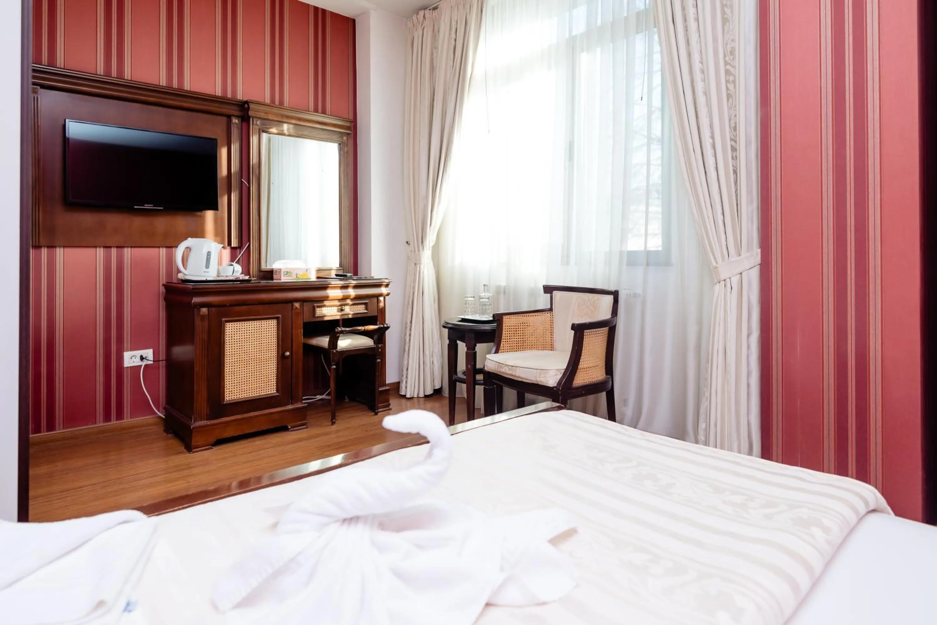 Bed in Acapulco Hotel