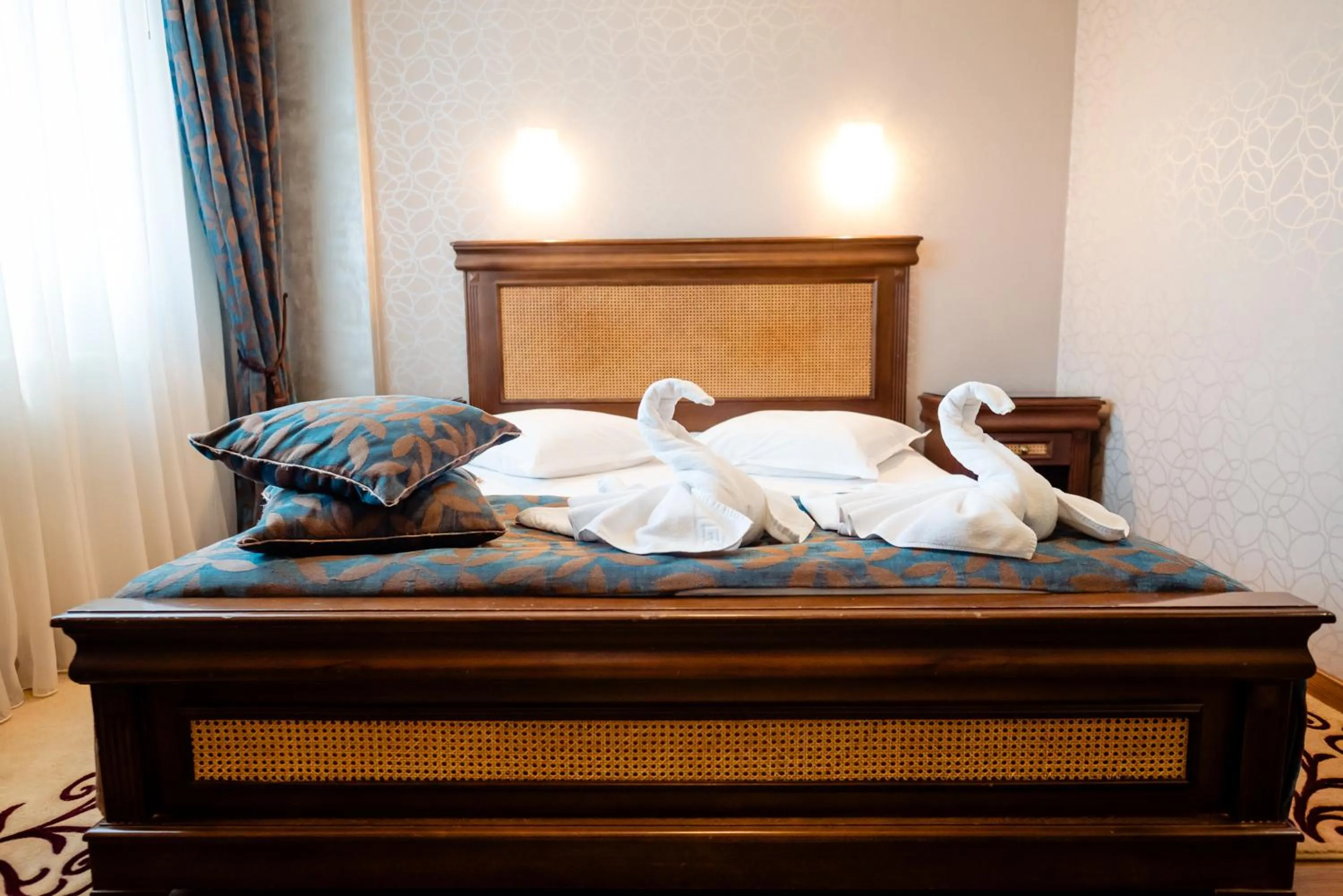 Bed in Acapulco Hotel