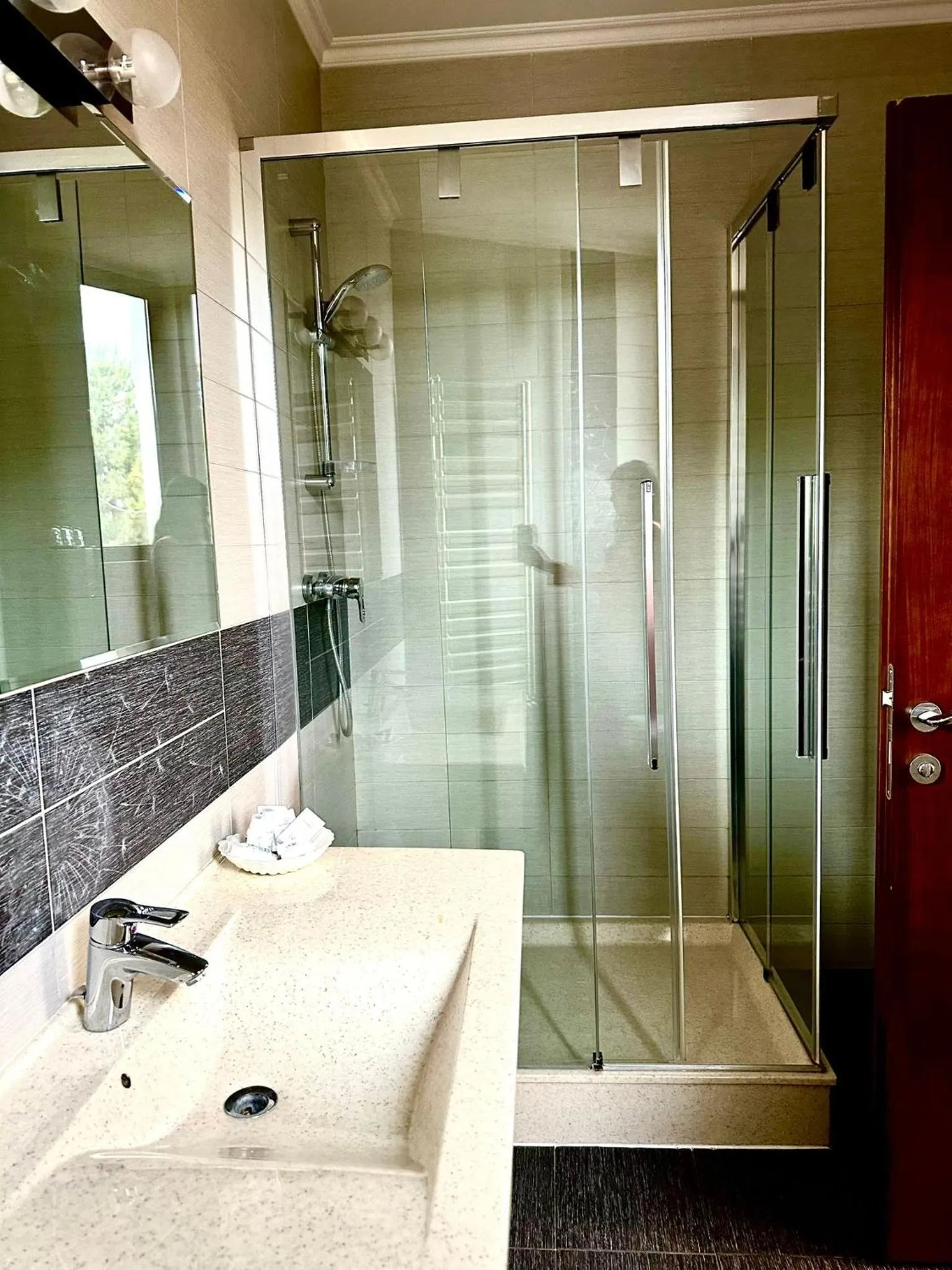 Shower in Acapulco Hotel