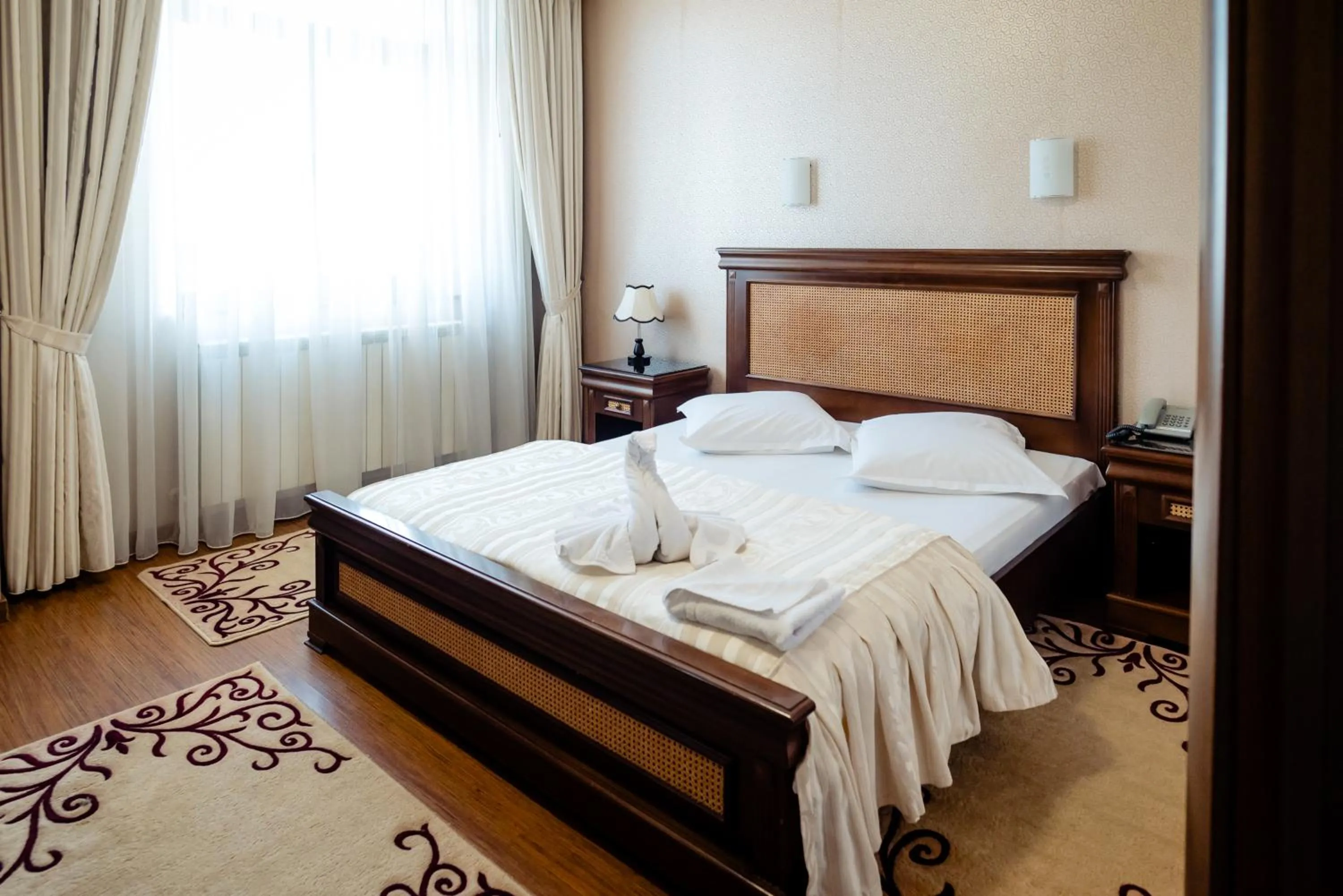 Bed in Acapulco Hotel