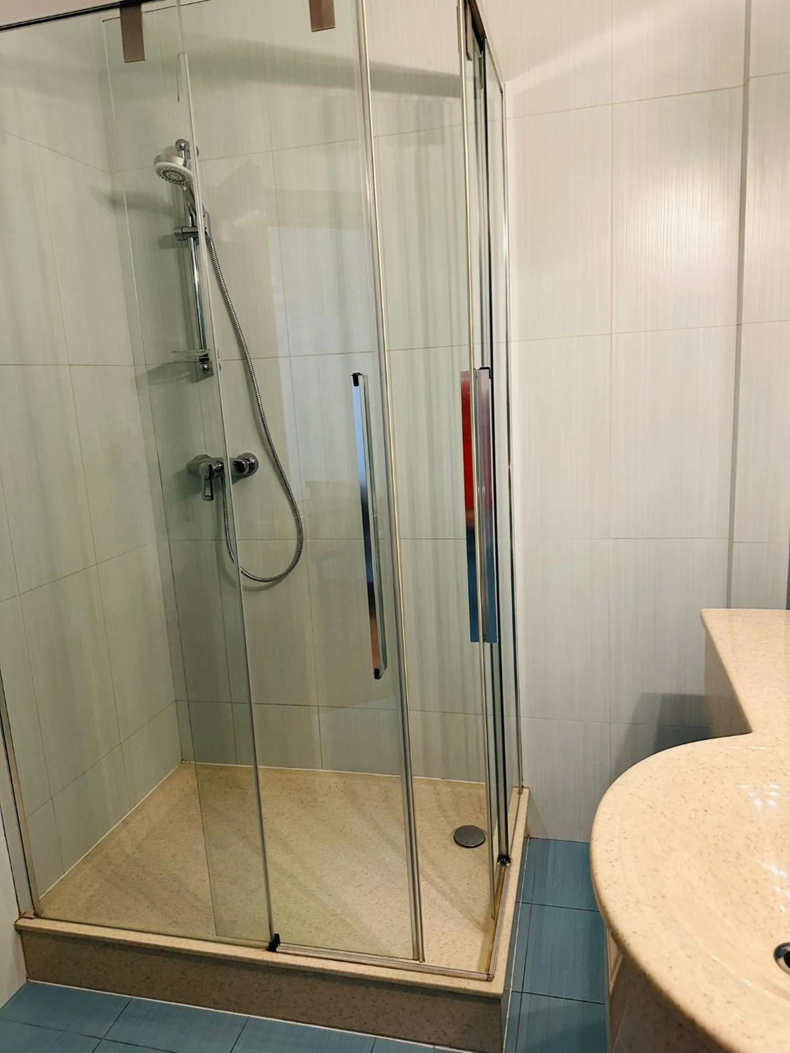 Shower in Acapulco Hotel