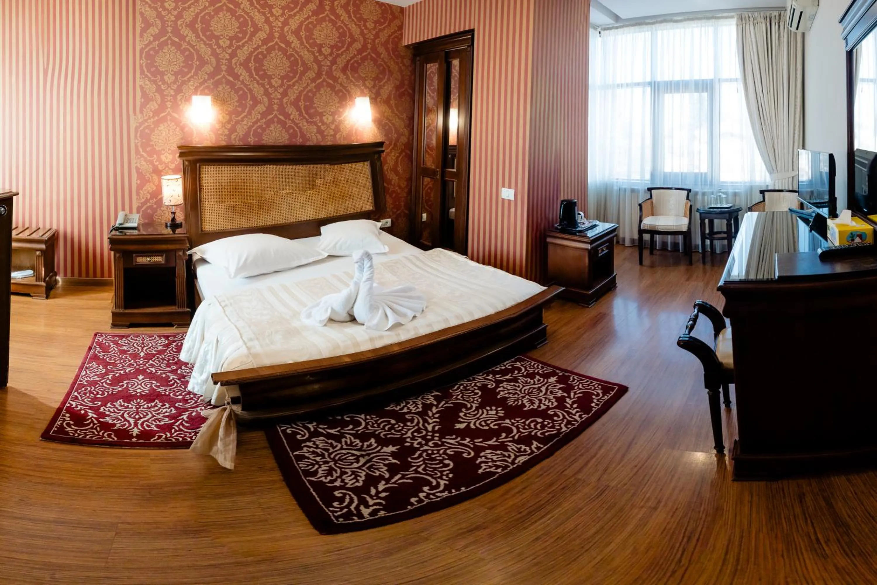 Bed in Acapulco Hotel