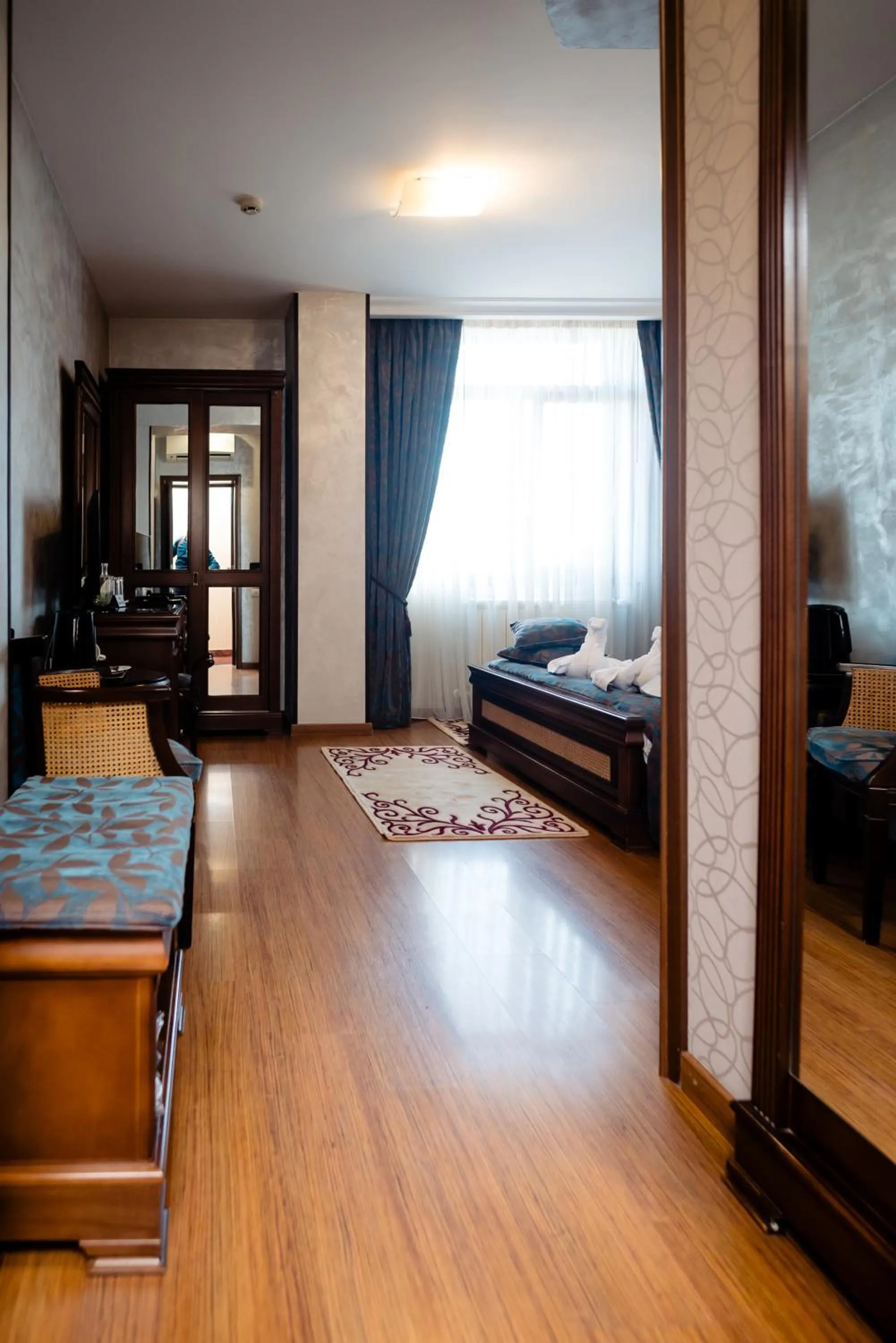 Bed in Acapulco Hotel