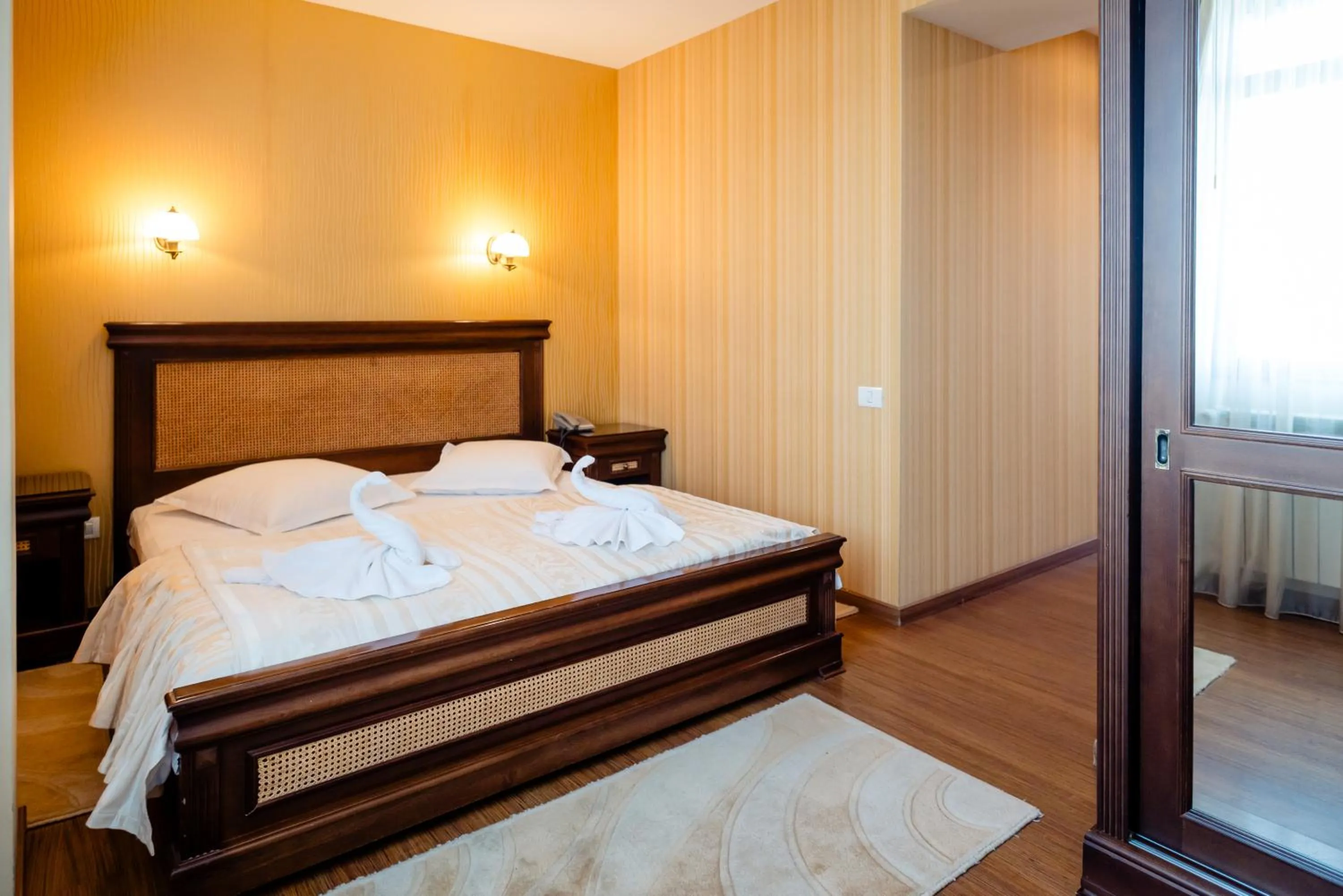 Bed in Acapulco Hotel