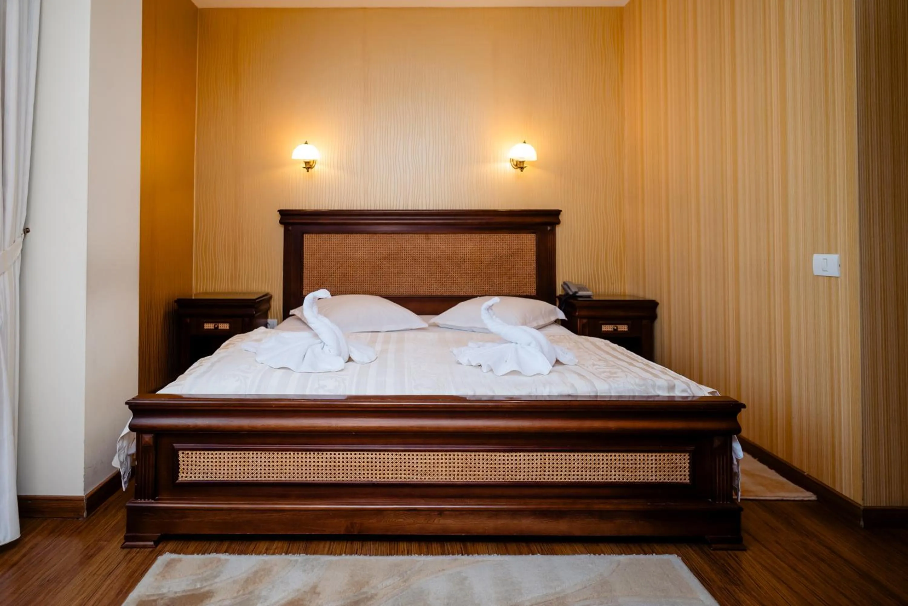 Bed in Acapulco Hotel