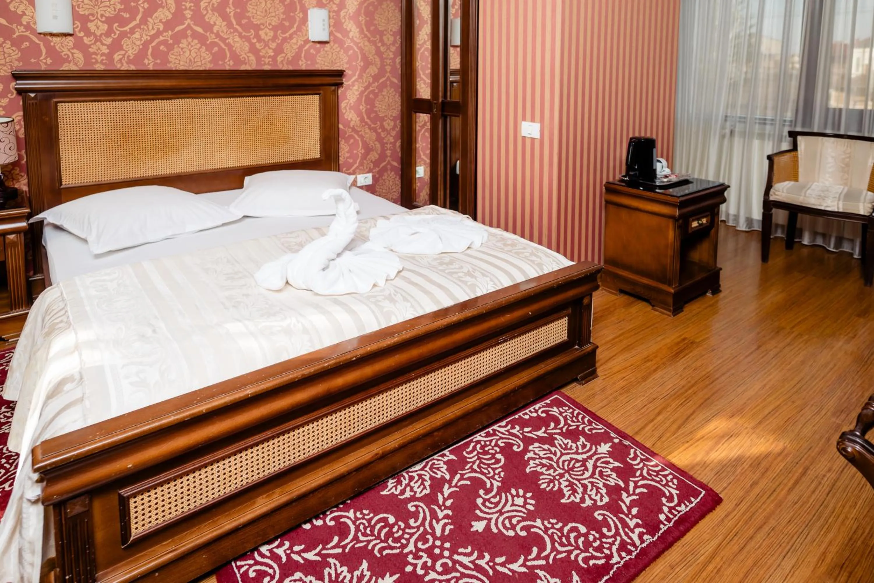 Bed in Acapulco Hotel