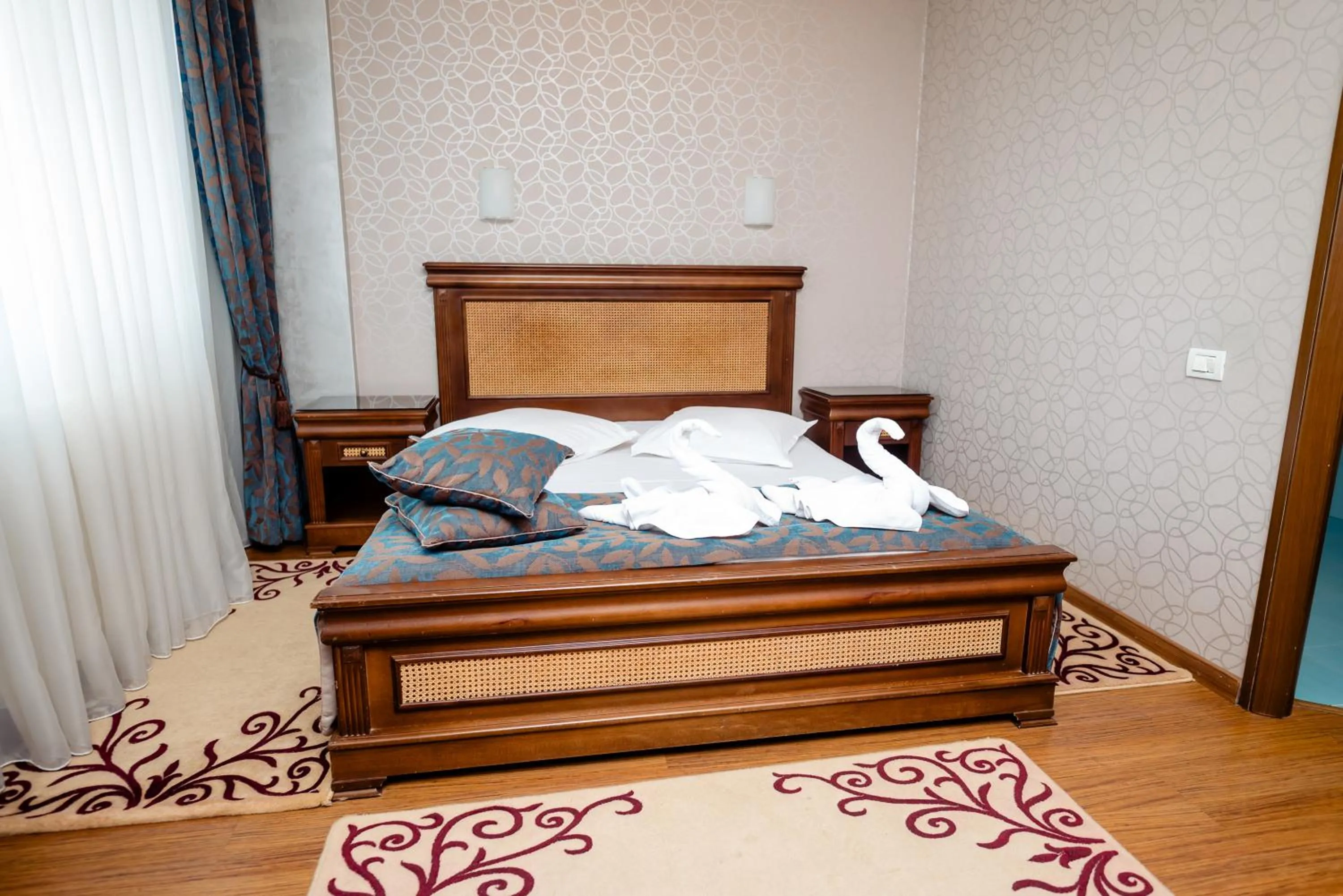 Bed in Acapulco Hotel